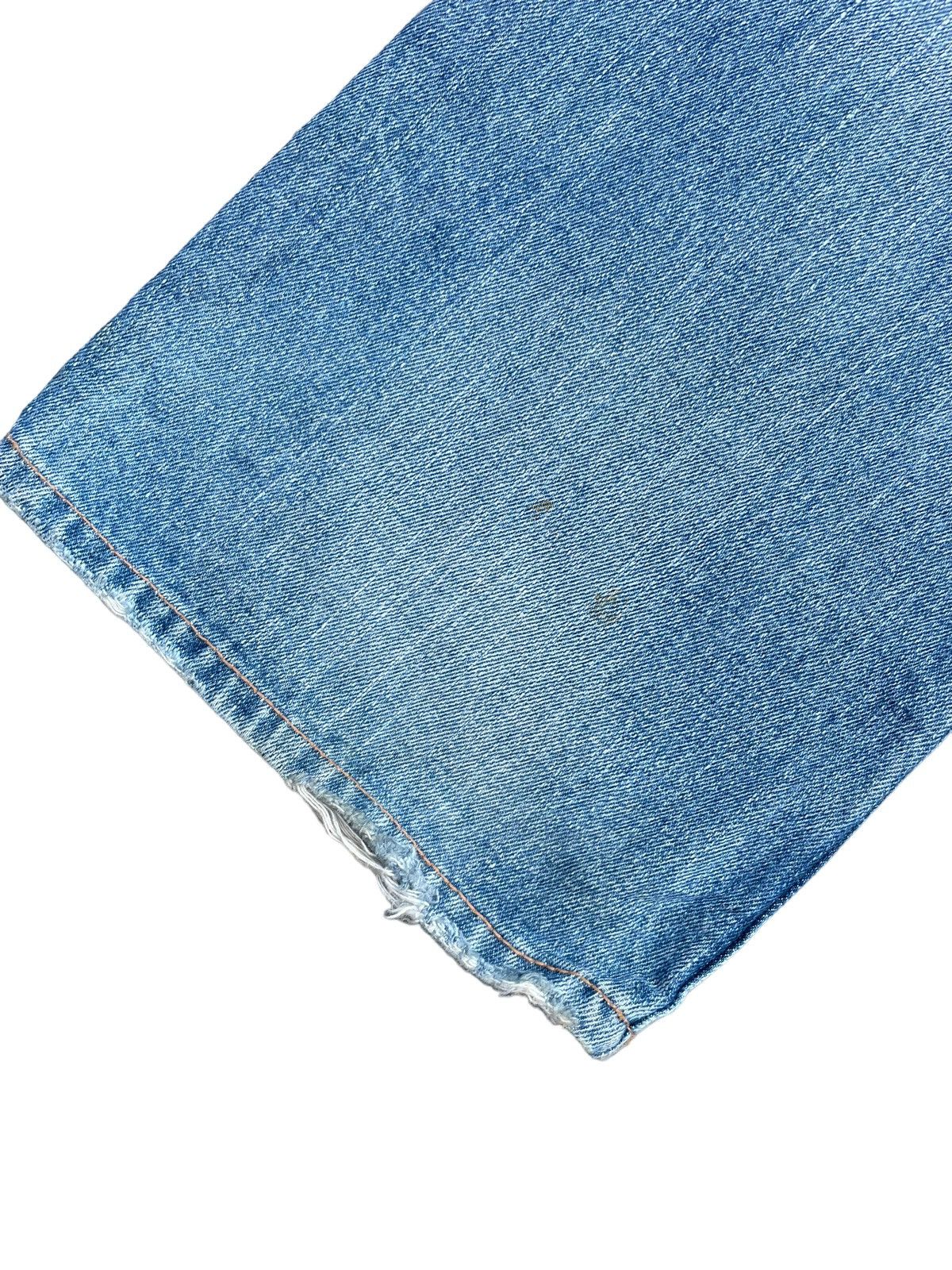 Japanese Brand Famock Flare Light Faded Wash Denim Size US 30 / EU 46 - 8 Thumbnail
