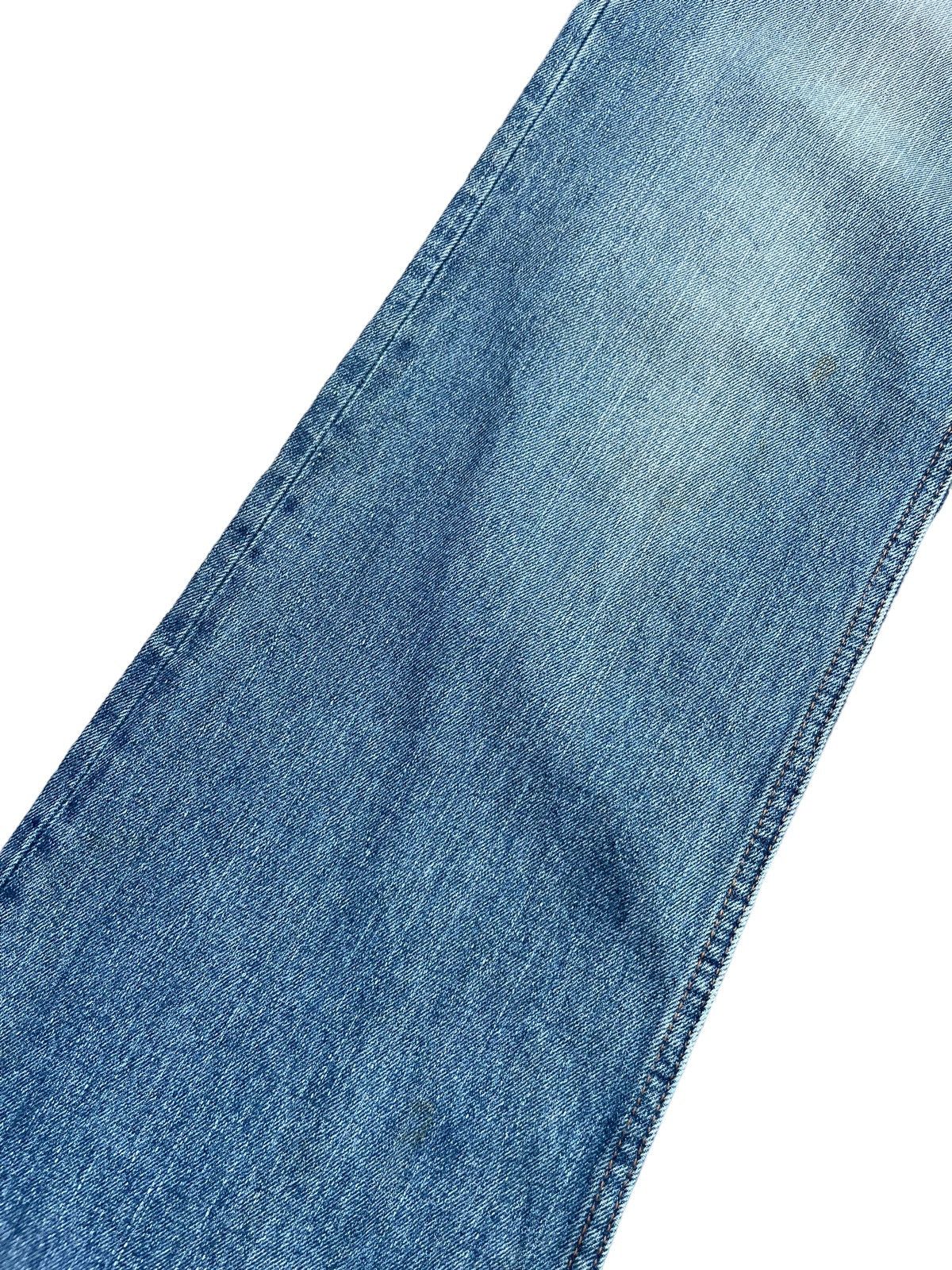 Japanese Brand Famock Flare Light Faded Wash Denim Size US 30 / EU 46 - 3 Thumbnail