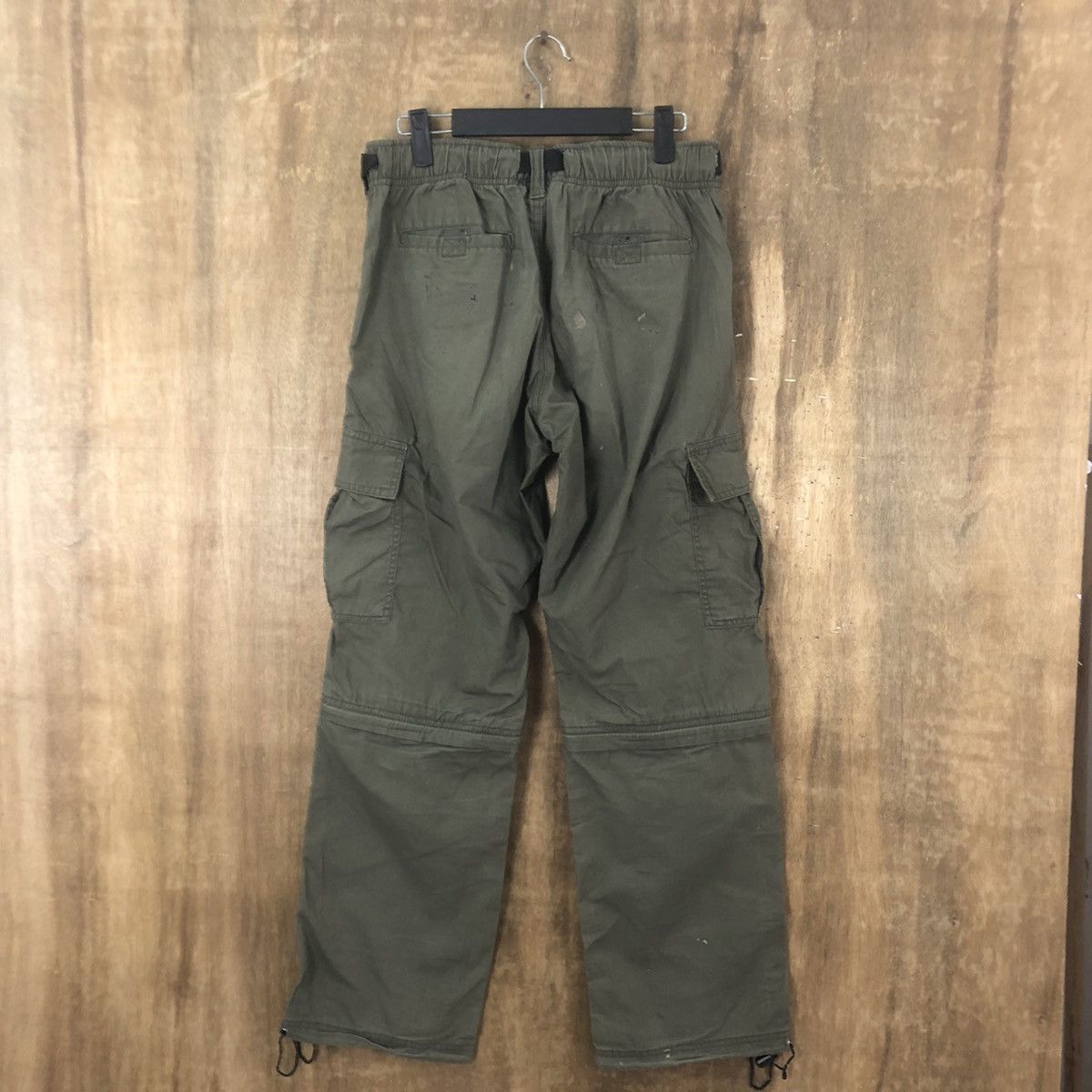 Designer × Japanese Brand Freude Dark green multipocket cargo pants #6289 Size US 30 / EU 46 - 5 Thumbnail
