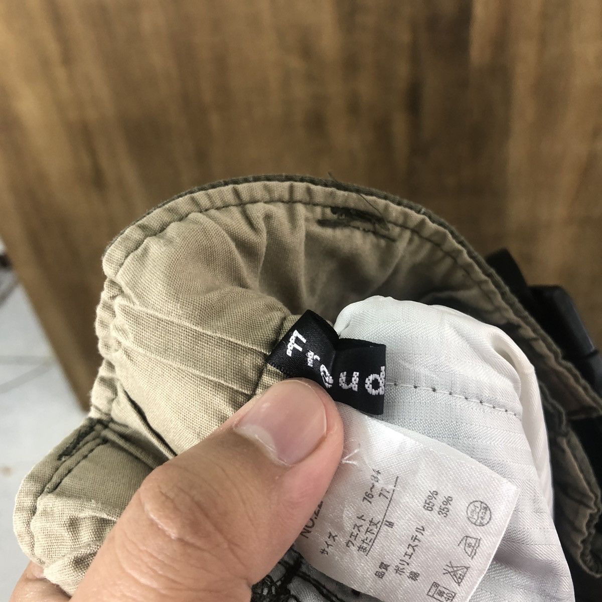 Designer × Japanese Brand Freude Dark green multipocket cargo pants #6289 Size US 30 / EU 46 - 11 Thumbnail