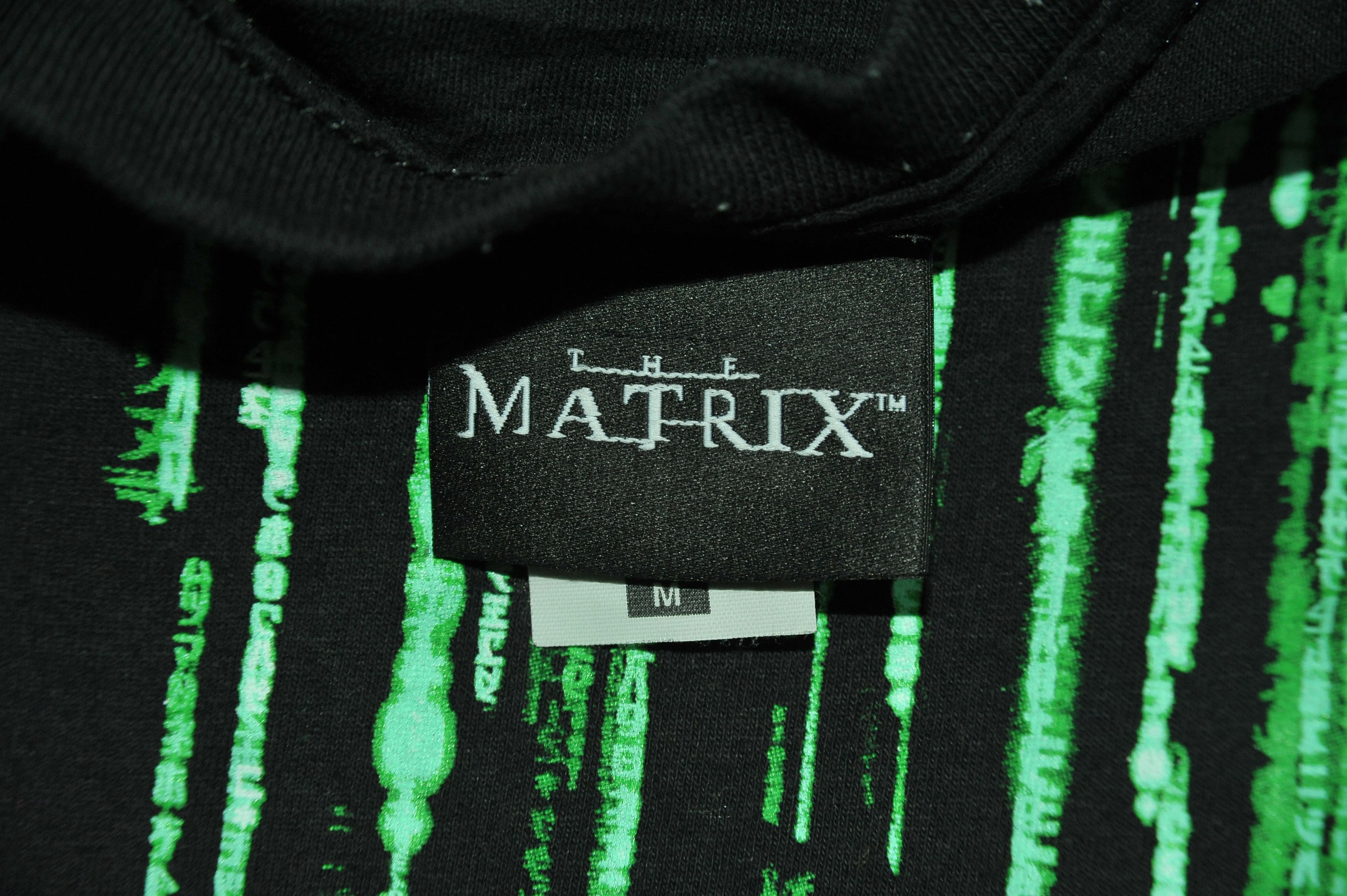 Vintage Vintage The Matrix Movie Promo T-shirt Size US M / EU 48-50 / 2 - 3 Thumbnail