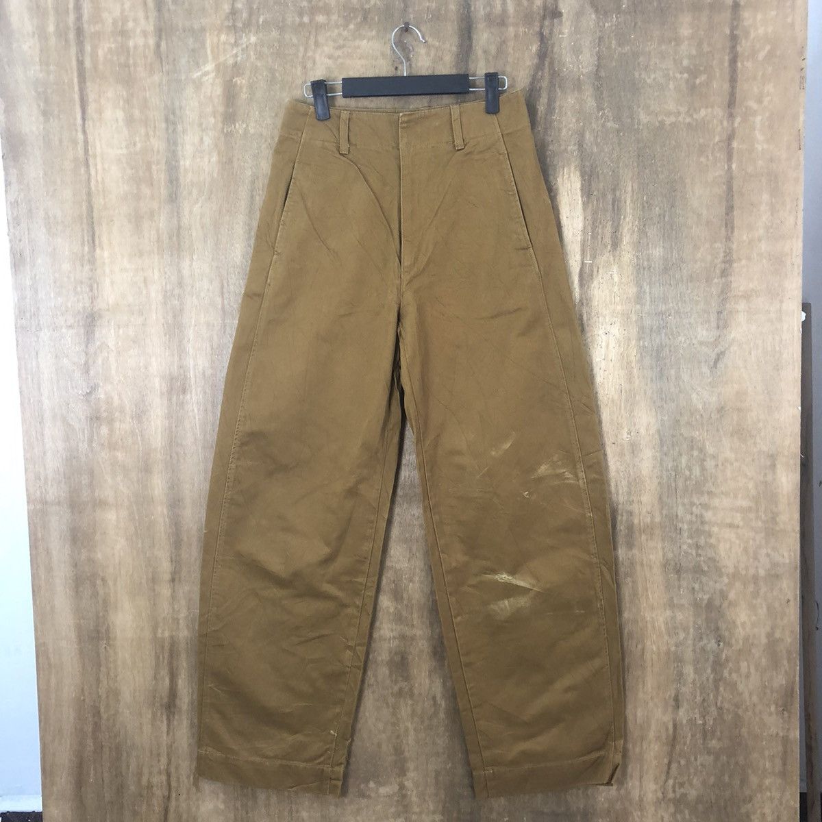 Japanese Brand DL Uniqlo vintage japan Brown palazo Casual pants #6297 Size 25" / US 0 / IT 36 - 1 Thumbnail