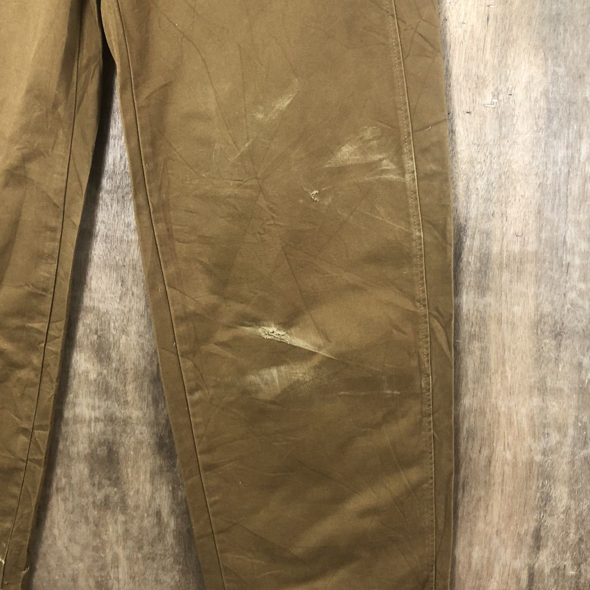 Japanese Brand DL Uniqlo vintage japan Brown palazo Casual pants #6297 Size 25" / US 0 / IT 36 - 4 Thumbnail