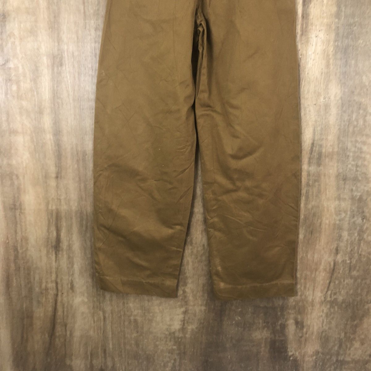 Japanese Brand DL Uniqlo vintage japan Brown palazo Casual pants #6297 Size 25" / US 0 / IT 36 - 7 Thumbnail