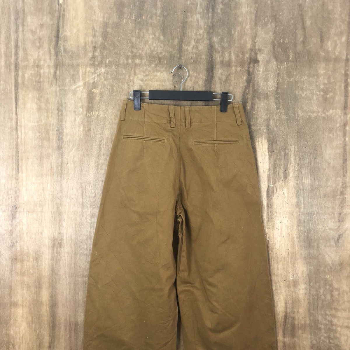 Japanese Brand DL Uniqlo vintage japan Brown palazo Casual pants #6297 Size 25" / US 0 / IT 36 - 6 Thumbnail