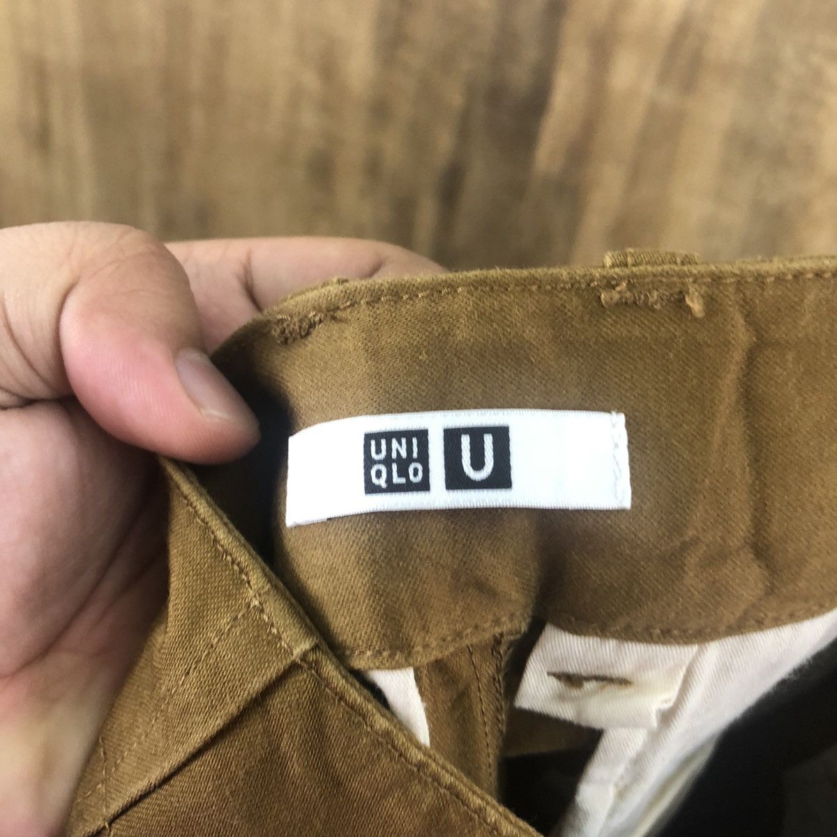 Japanese Brand DL Uniqlo vintage japan Brown palazo Casual pants #6297 Size 25" / US 0 / IT 36 - 11 Thumbnail