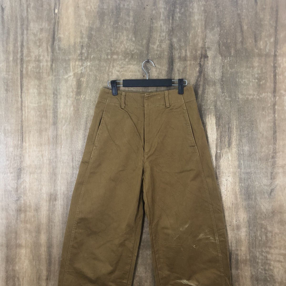 Japanese Brand DL Uniqlo vintage japan Brown palazo Casual pants #6297 Size 25" / US 0 / IT 36 - 2 Thumbnail