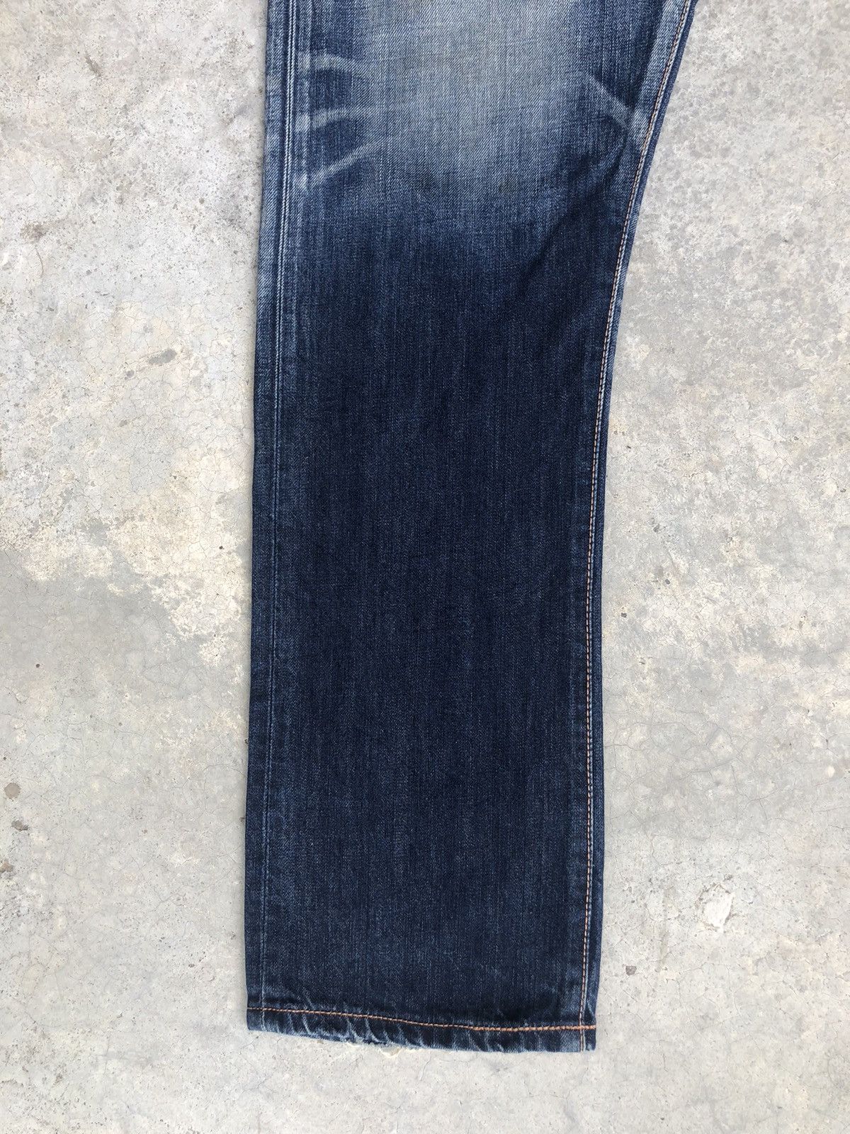 Edwin ESW Big Logo Distressed Jeans Patchwork Painted Size US 32 / EU 48 - 6 Thumbnail