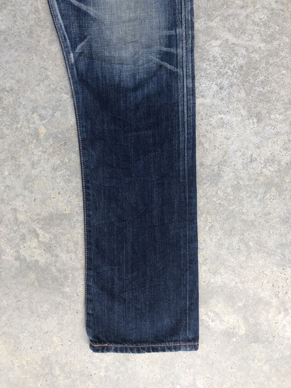 Edwin ESW Big Logo Distressed Jeans Patchwork Painted Size US 32 / EU 48 - 7 Thumbnail
