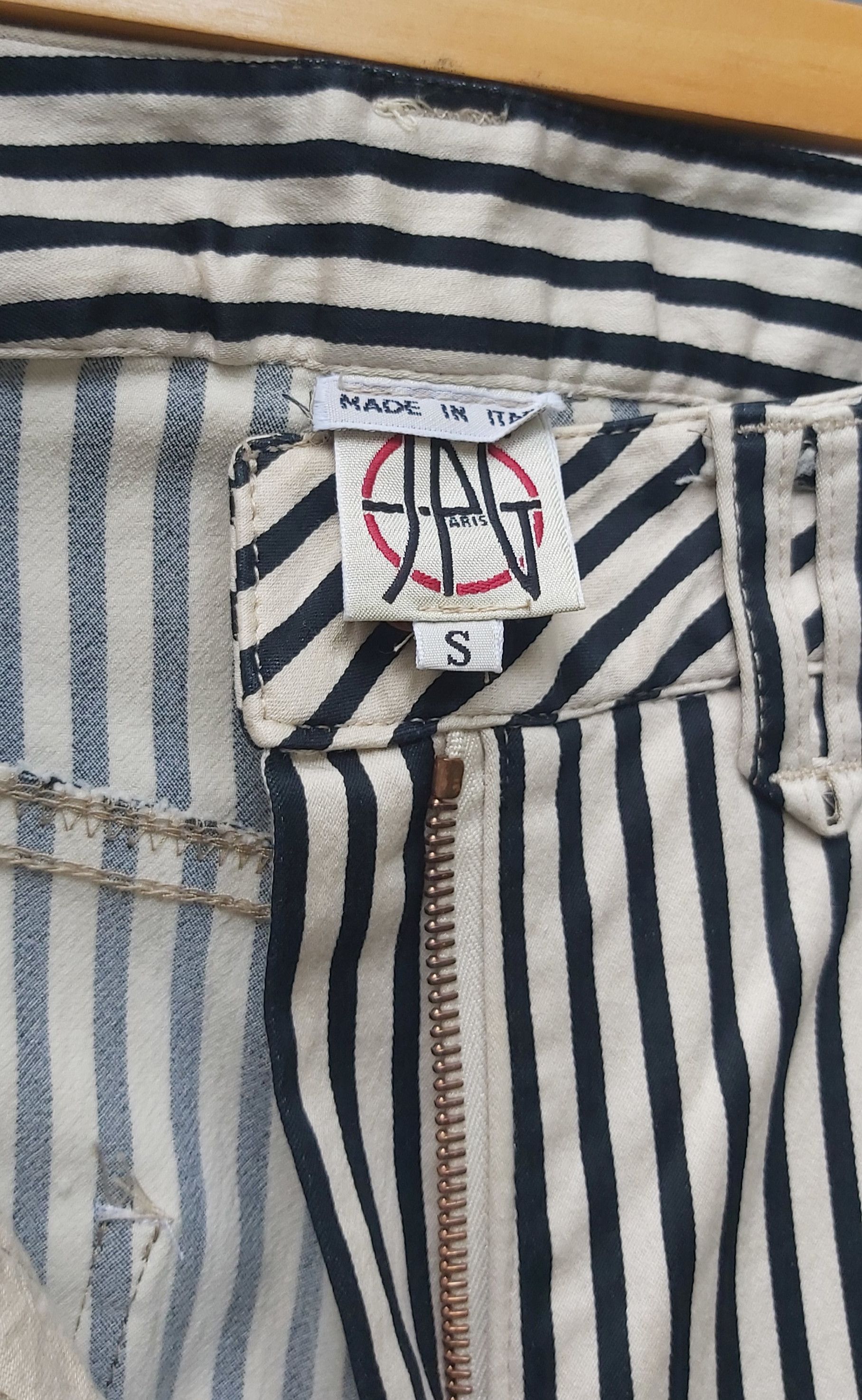 Jean Paul Gaultier Jean Paul Gaultier Iconic Punk Pirate Stripe Pants Size 25" / US 0 / IT 36 - 7 Thumbnail