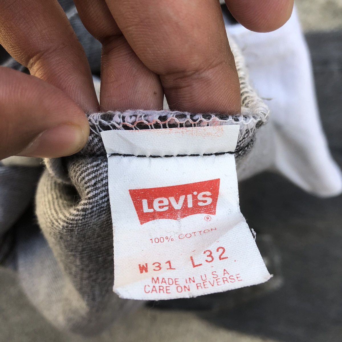 Levi's × Vintage 🔥Rare🔥Vintage Levis 501 Rips Distress Denim Jeans Size US 30 / EU 46 - 17 Thumbnail