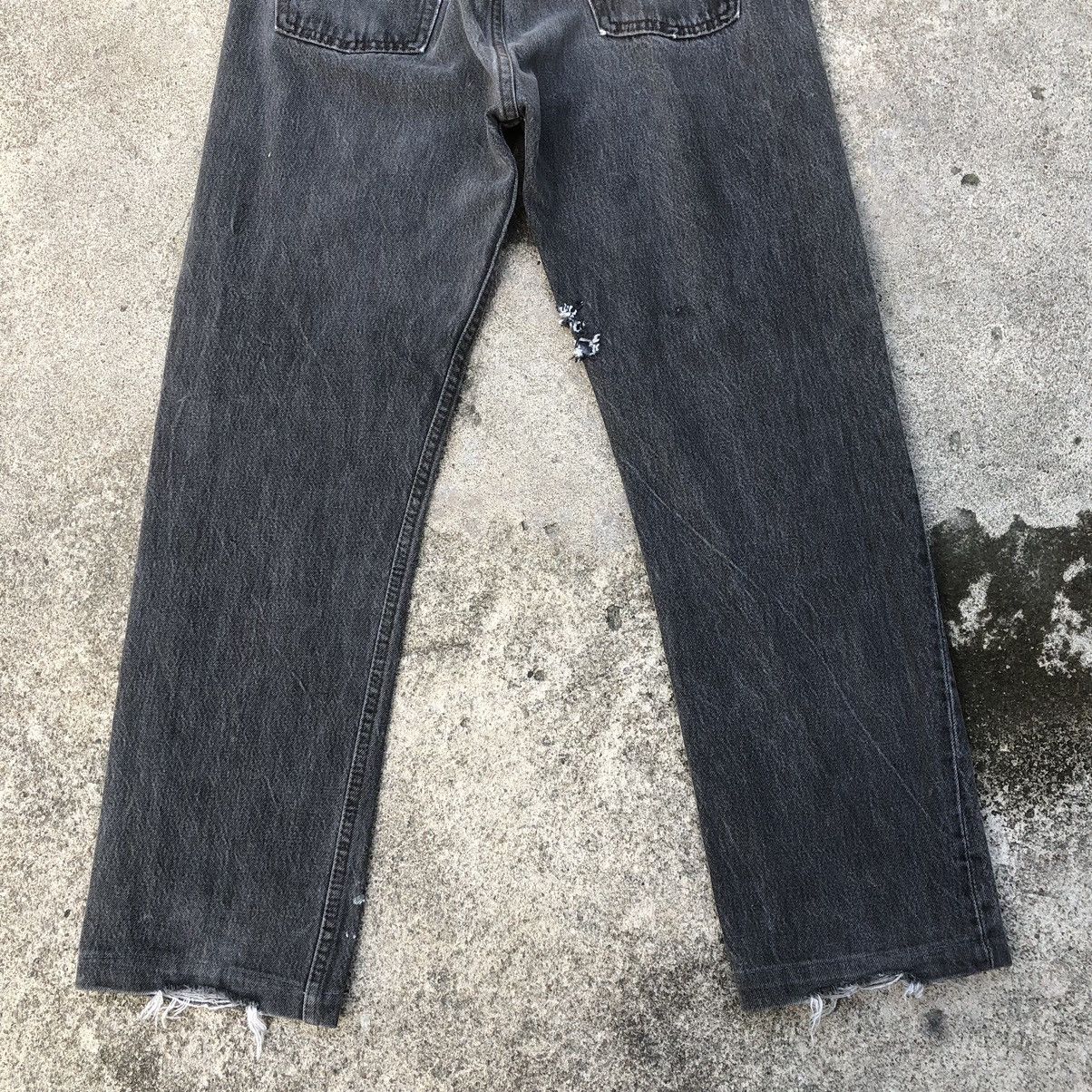Levi's × Vintage 🔥Rare🔥Vintage Levis 501 Rips Distress Denim Jeans Size US 30 / EU 46 - 6 Thumbnail
