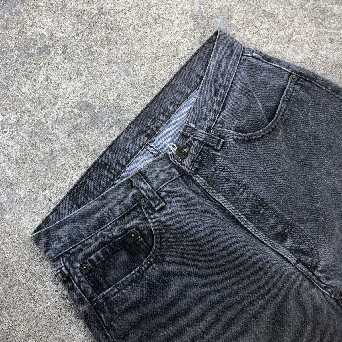Levi's × Vintage 🔥Rare🔥Vintage Levis 501 Rips Distress Denim Jeans Size US 30 / EU 46 - 13 Thumbnail