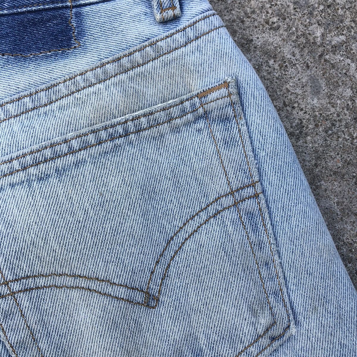 Levi's × Vintage 🔥Rare🔥Levis 501 Stoned Wash Rips Distress Denim Jeans Size US 28 / EU 44 - 13 Thumbnail