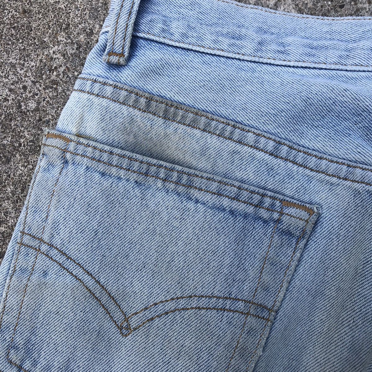 Levi's × Vintage 🔥Rare🔥Levis 501 Stoned Wash Rips Distress Denim Jeans Size US 28 / EU 44 - 12 Thumbnail
