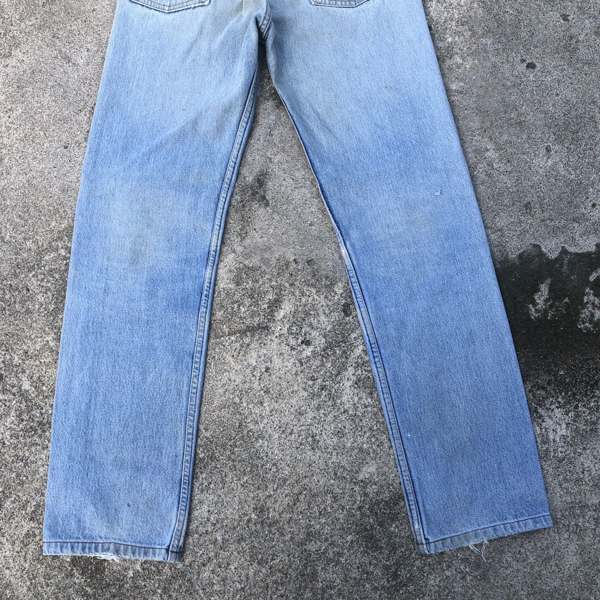 Levi's × Vintage 🔥Rare🔥Levis 501 Stoned Wash Rips Distress Denim Jeans Size US 28 / EU 44 - 6 Thumbnail
