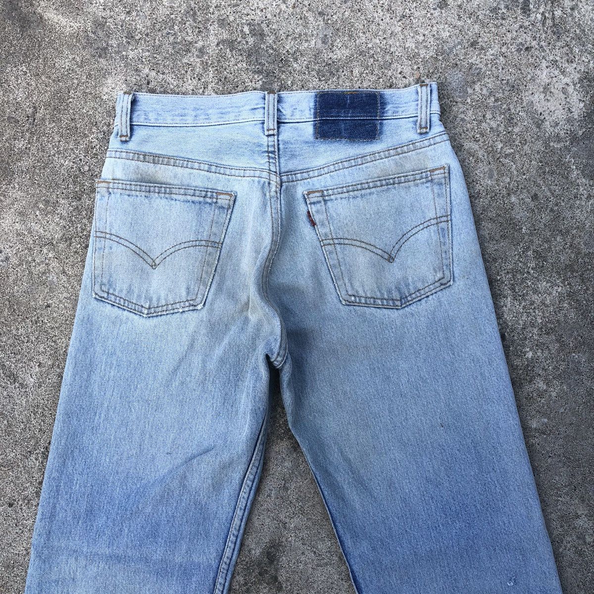 Levi's × Vintage 🔥Rare🔥Levis 501 Stoned Wash Rips Distress Denim Jeans Size US 28 / EU 44 - 5 Thumbnail