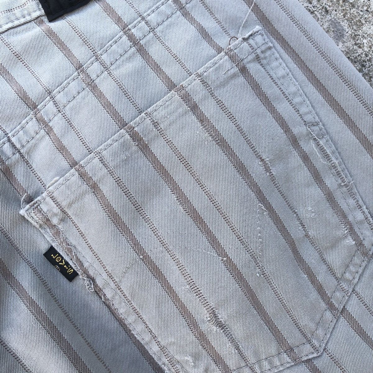 Levi's × Levi's Vintage Clothing × Vintage 🔥Rare🔥Vintage Levis Stripes Old Skool Casual Khakis Pants Size US 30 / EU 46 - 10 Thumbnail