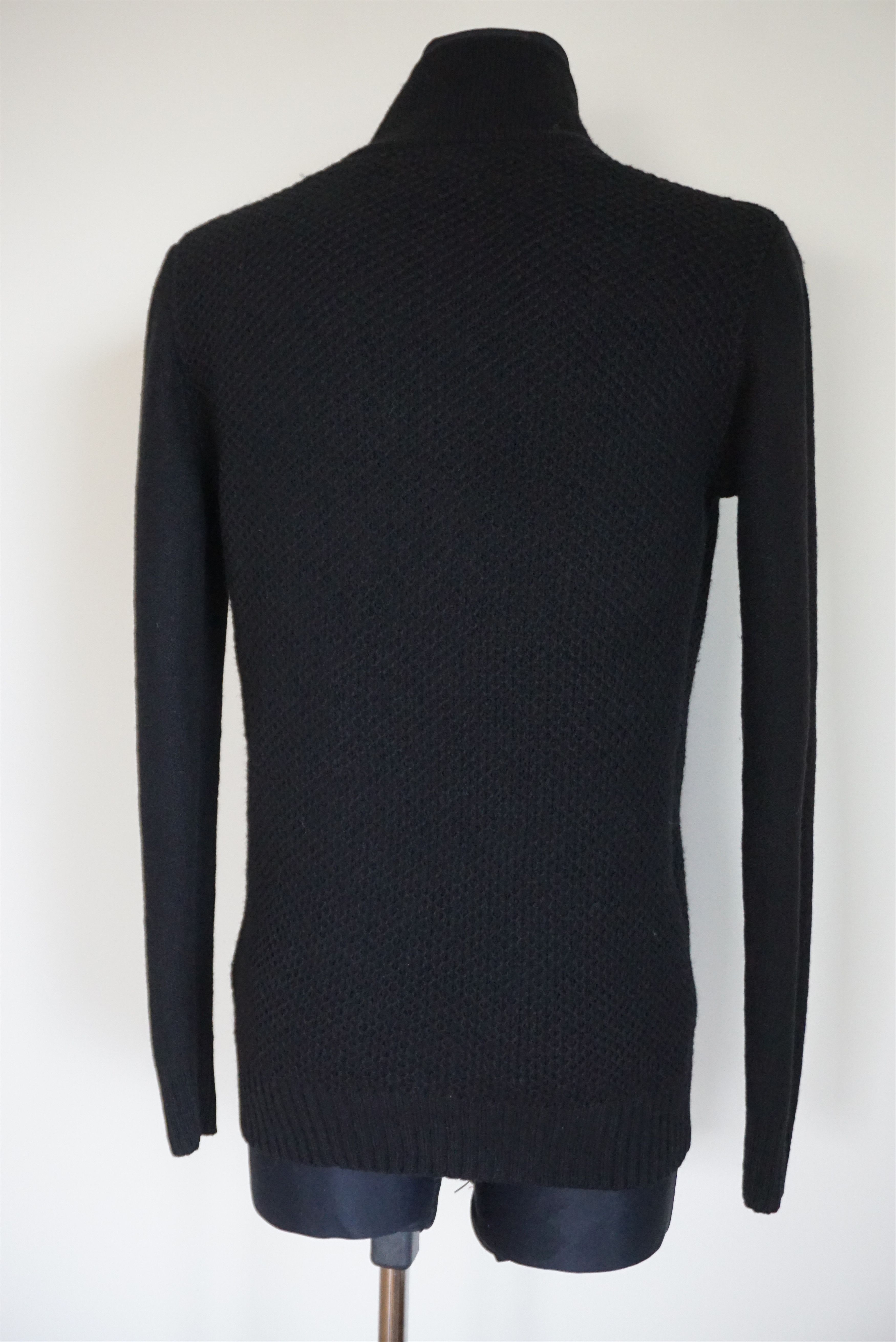 Ben Sherman Ben Sherman black wool jumper pullover casual 3d patterned Size US M / EU 48-50 / 2 - 7 Thumbnail