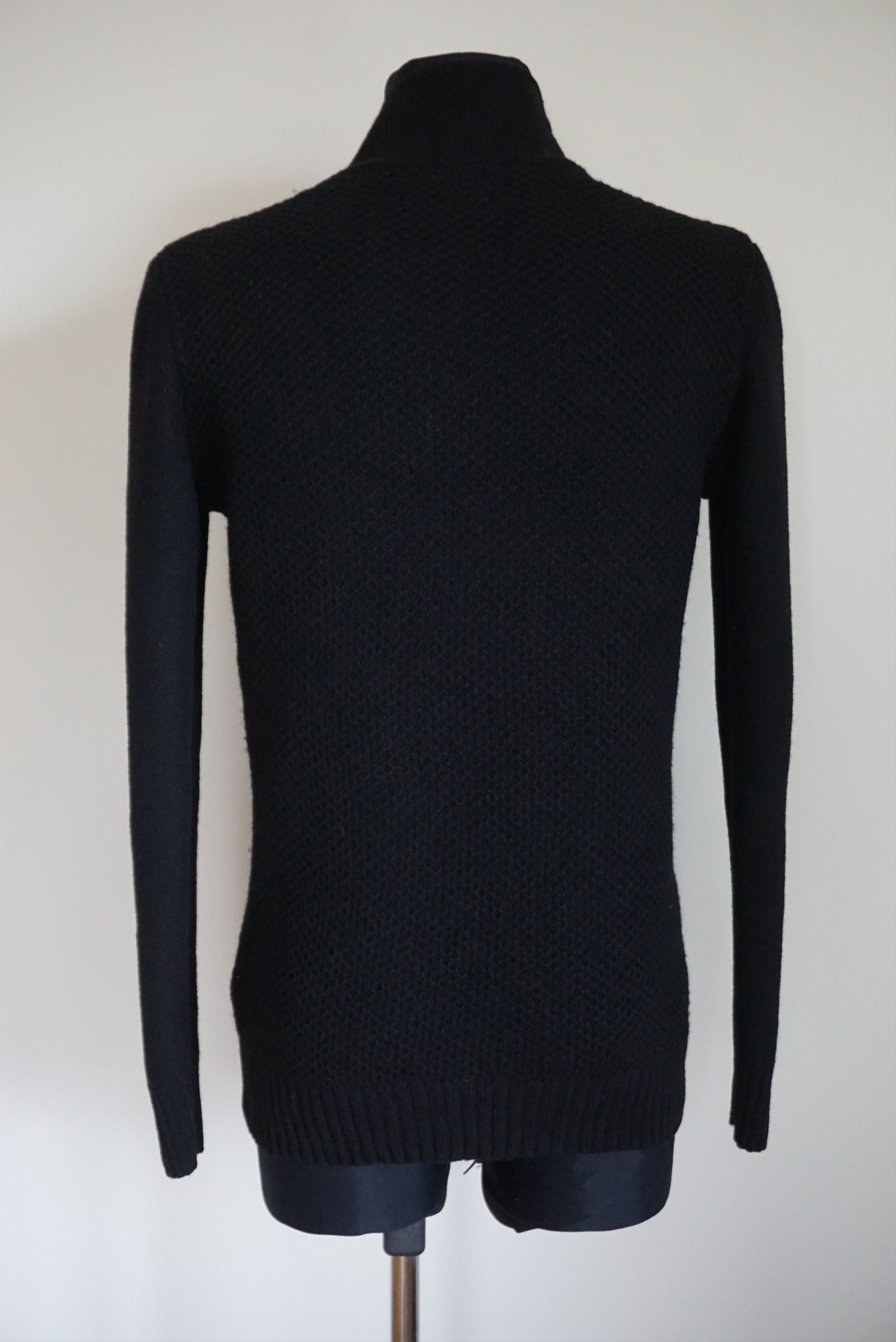Ben Sherman Ben Sherman black wool jumper pullover casual 3d patterned Size US M / EU 48-50 / 2 - 8 Thumbnail