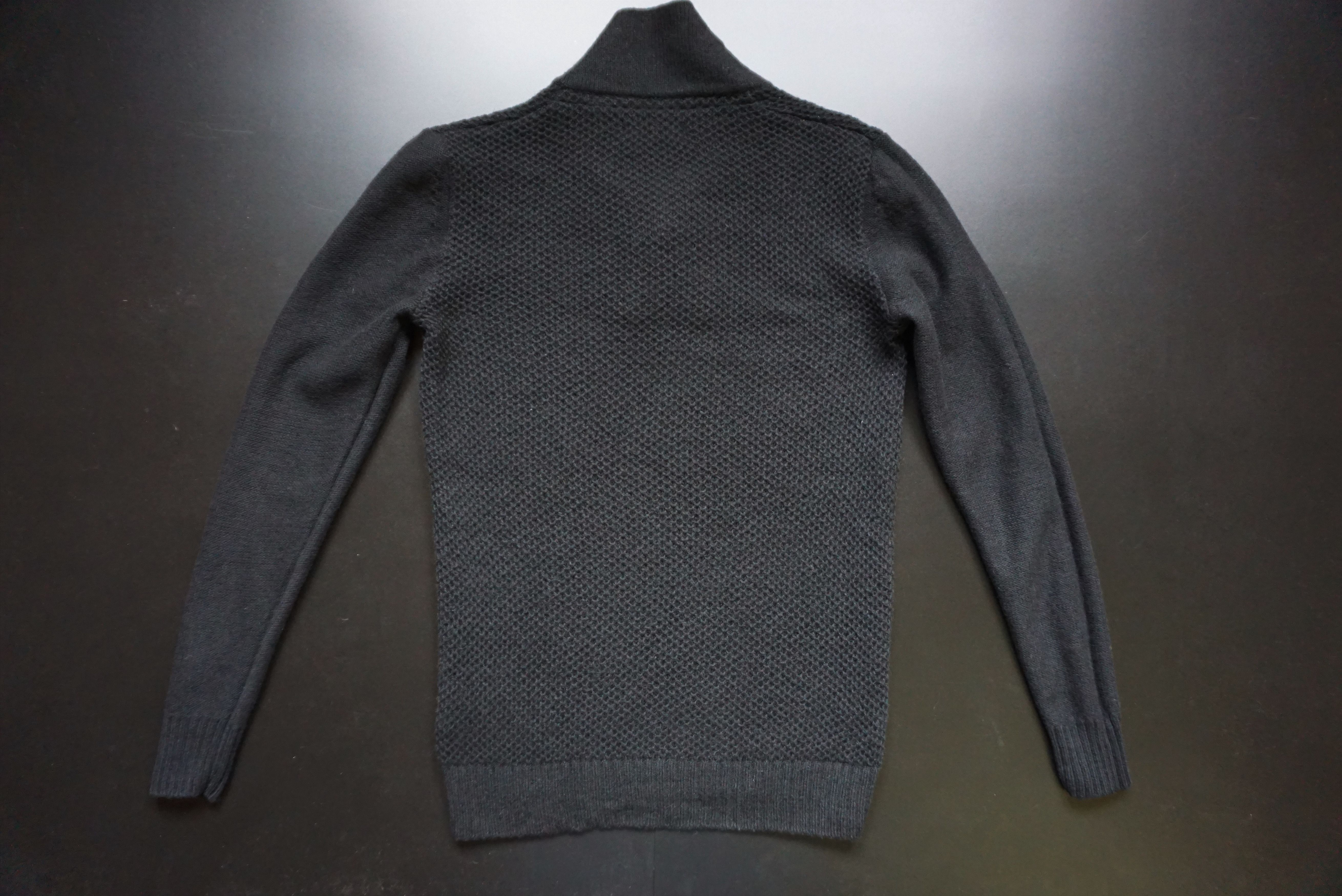 Ben Sherman Ben Sherman black wool jumper pullover casual 3d patterned Size US M / EU 48-50 / 2 - 23 Thumbnail