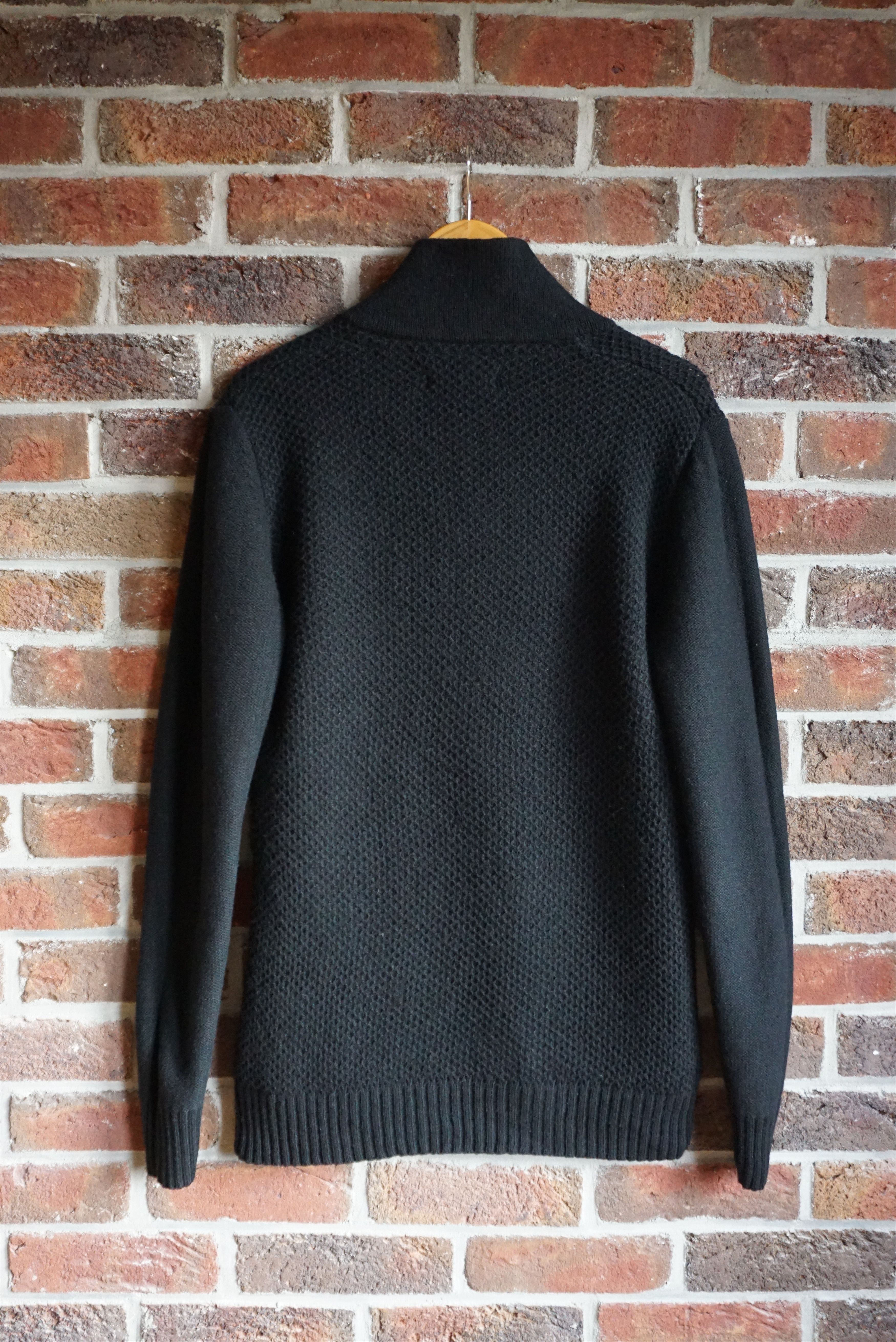 Ben Sherman Ben Sherman black wool jumper pullover casual 3d patterned Size US M / EU 48-50 / 2 - 5 Thumbnail