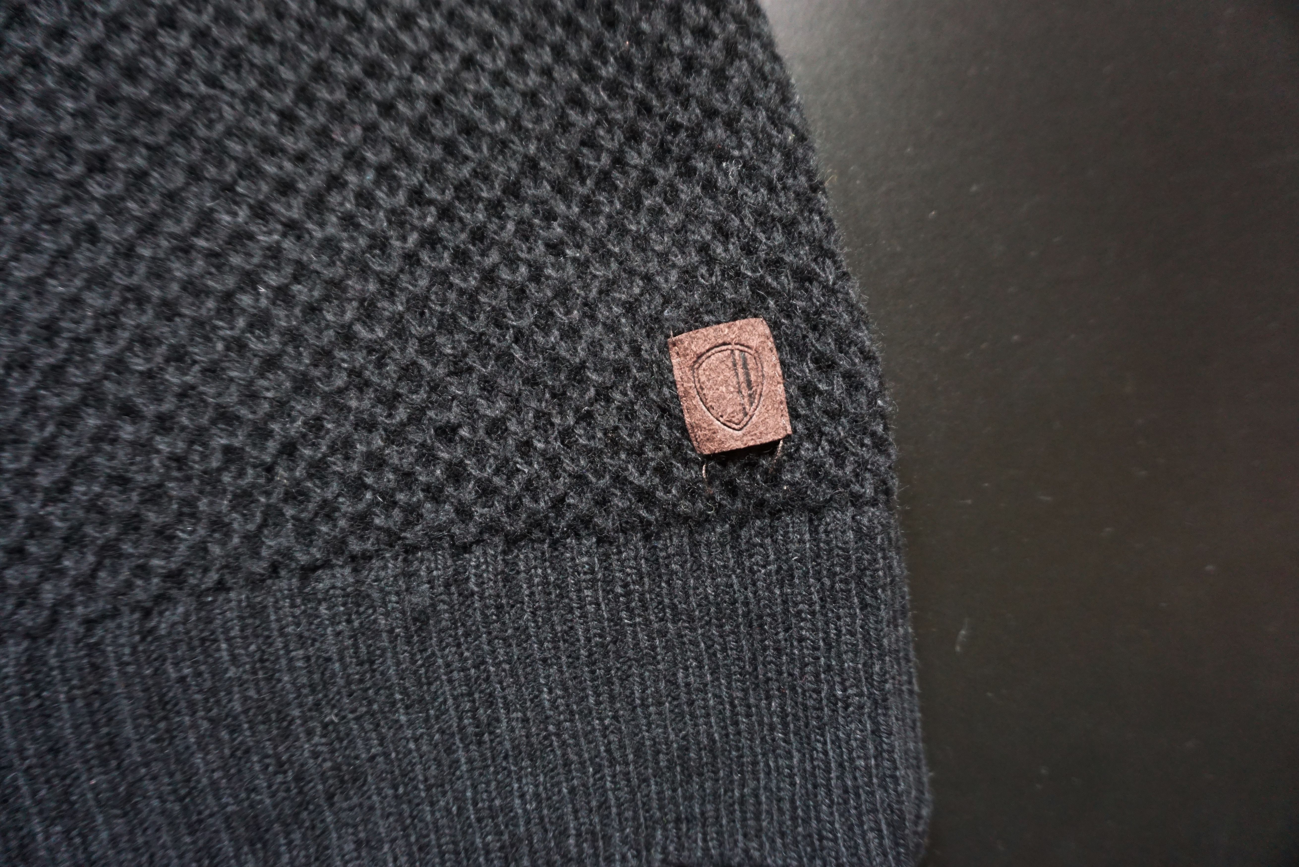 Ben Sherman Ben Sherman black wool jumper pullover casual 3d patterned Size US M / EU 48-50 / 2 - 15 Thumbnail
