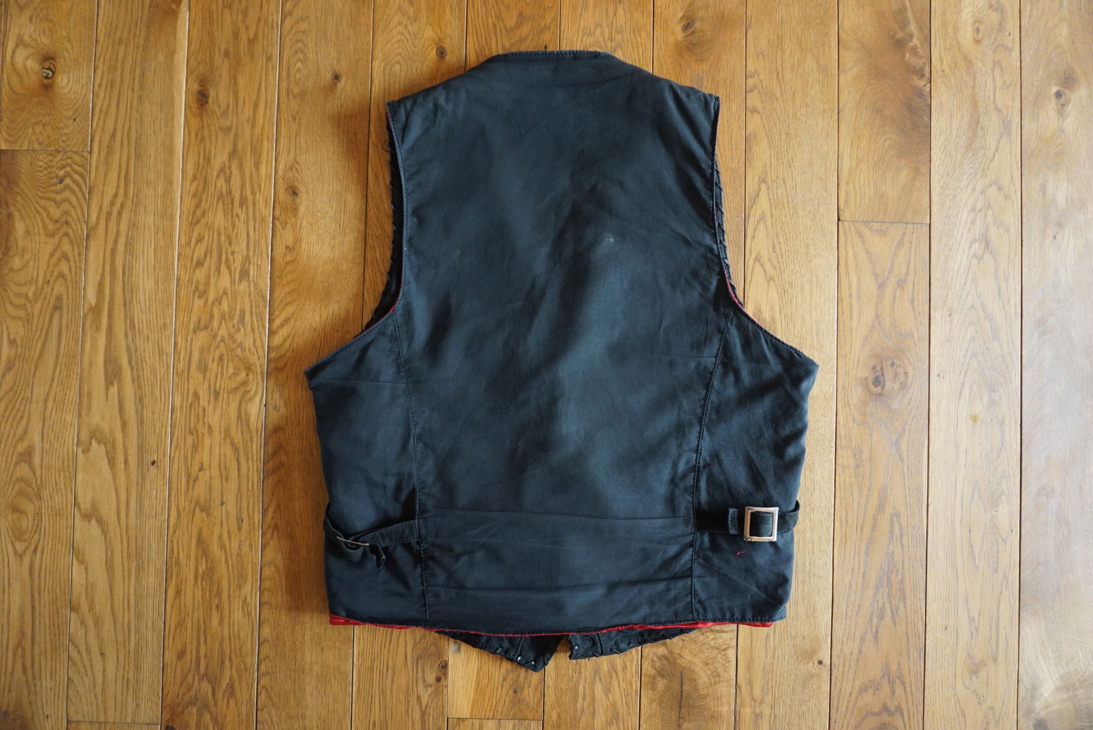 Japanese Brand Vintage leather suede 80s CHIPIE cowboy vest waistcoat Y2k Size US L / EU 52-54 / 3 - 18 Thumbnail