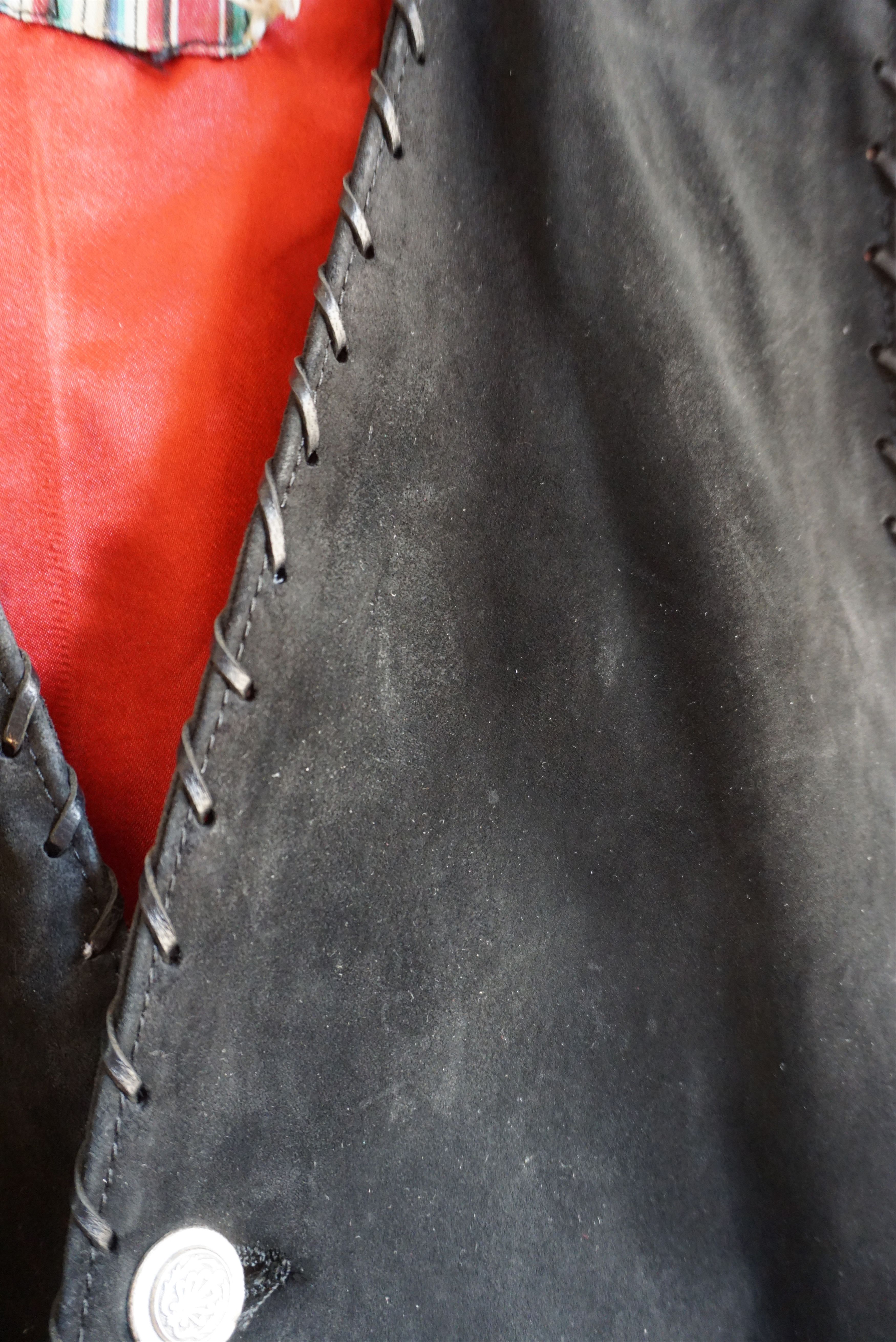 Japanese Brand Vintage leather suede 80s CHIPIE cowboy vest waistcoat Y2k Size US L / EU 52-54 / 3 - 7 Thumbnail