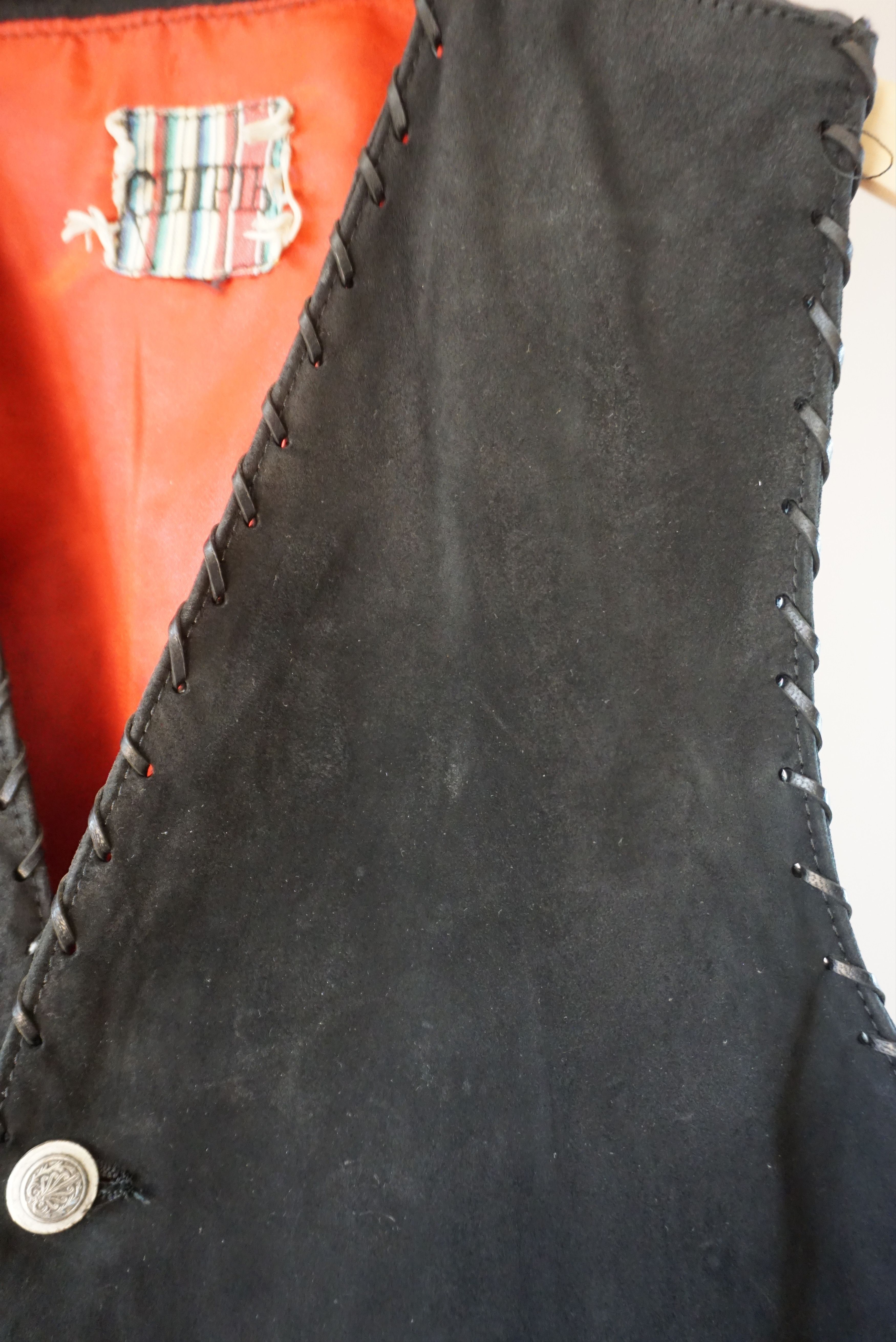 Japanese Brand Vintage leather suede 80s CHIPIE cowboy vest waistcoat Y2k Size US L / EU 52-54 / 3 - 12 Thumbnail