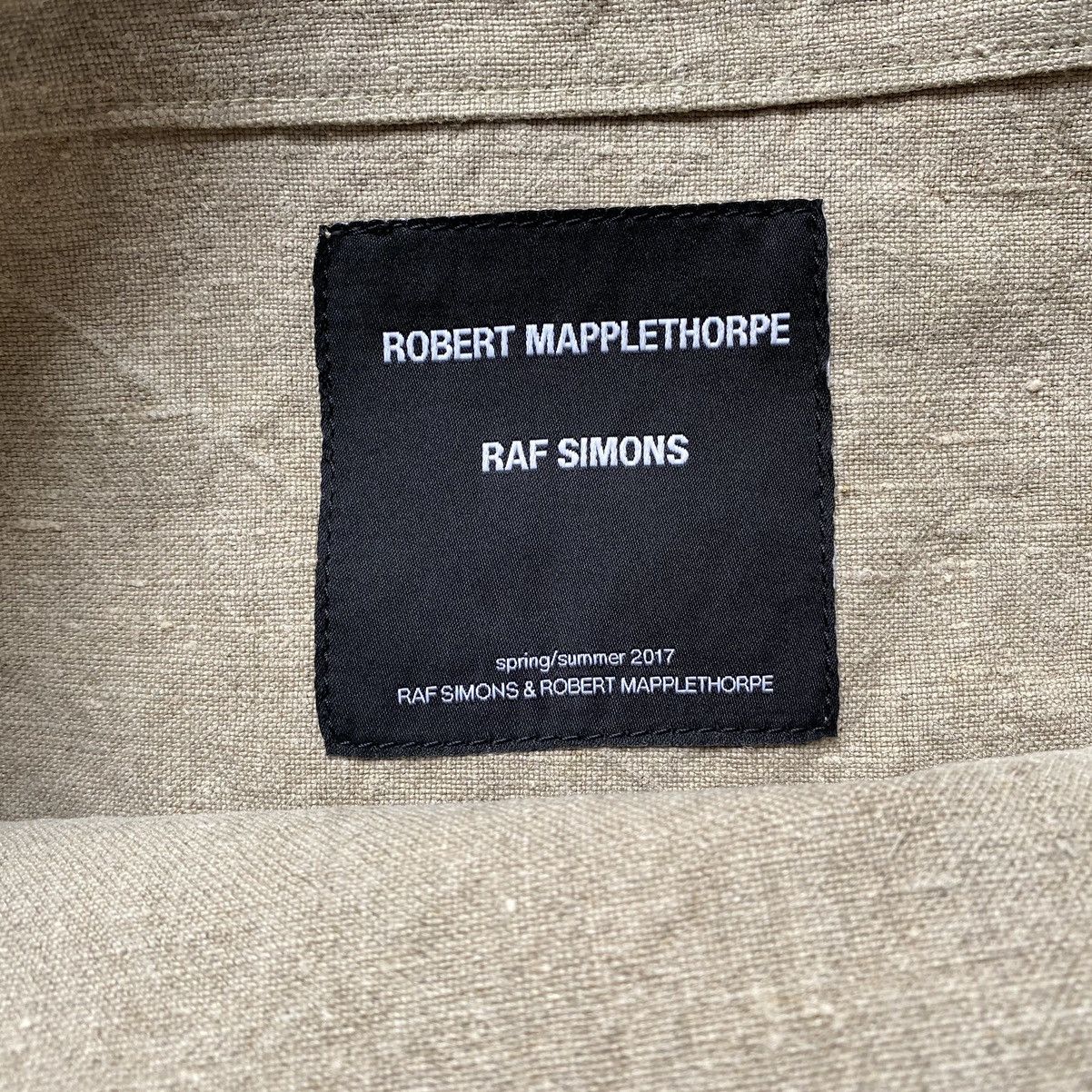Raf Simons SS17 Runway X Robert Mapplethorpe Extreme Big Bag Size ONE SIZE - 6 Thumbnail