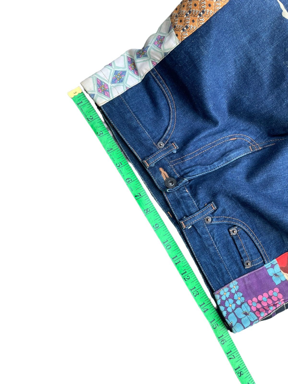Japanese Brand Ku Usa Flare Denim Size 32" / US 10 / IT 46 - 22 Thumbnail