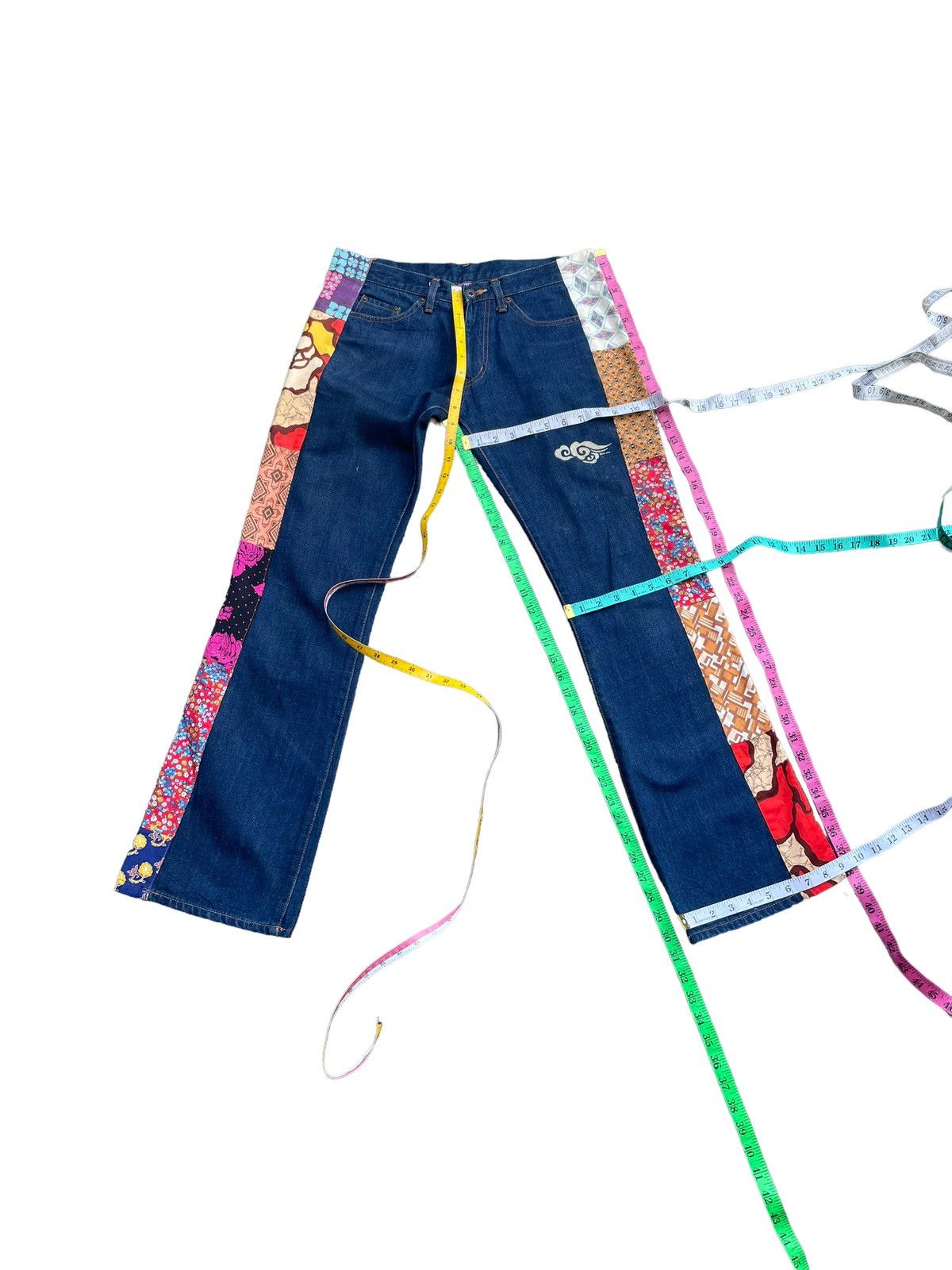 Japanese Brand Ku Usa Flare Denim Size 32" / US 10 / IT 46 - 23 Thumbnail
