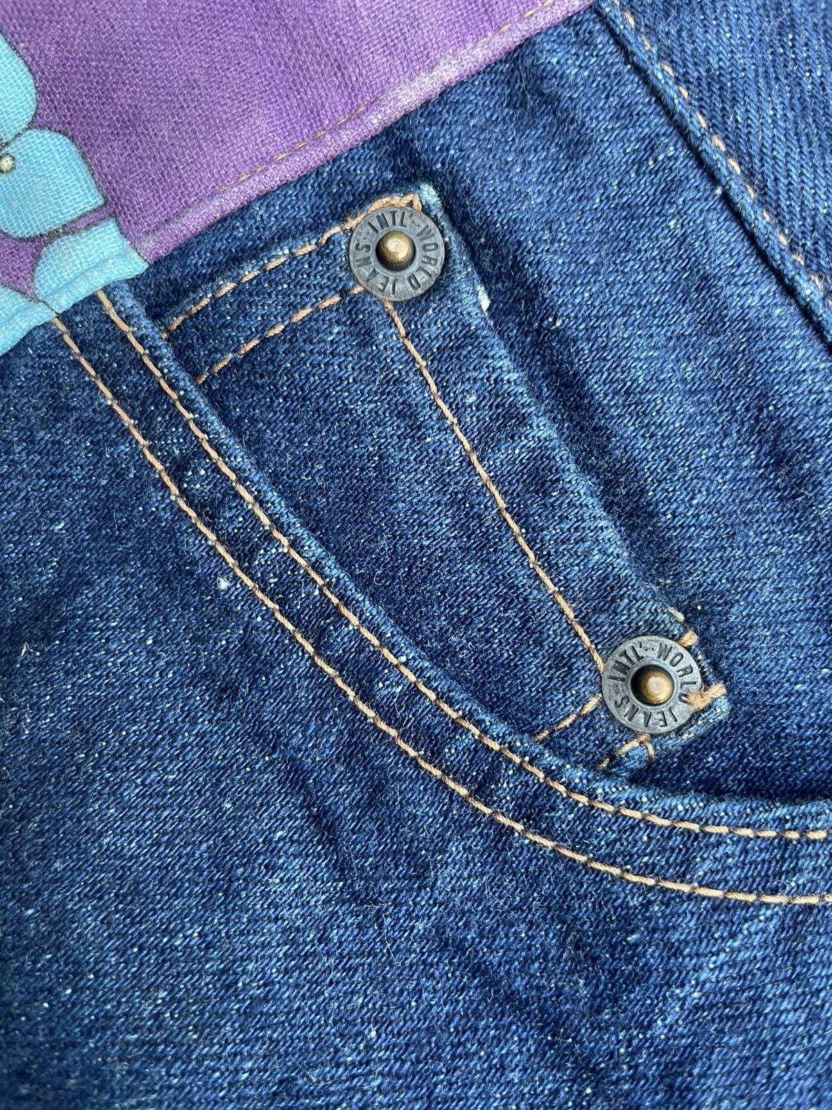 Japanese Brand Ku Usa Flare Denim Size 32" / US 10 / IT 46 - 19 Thumbnail