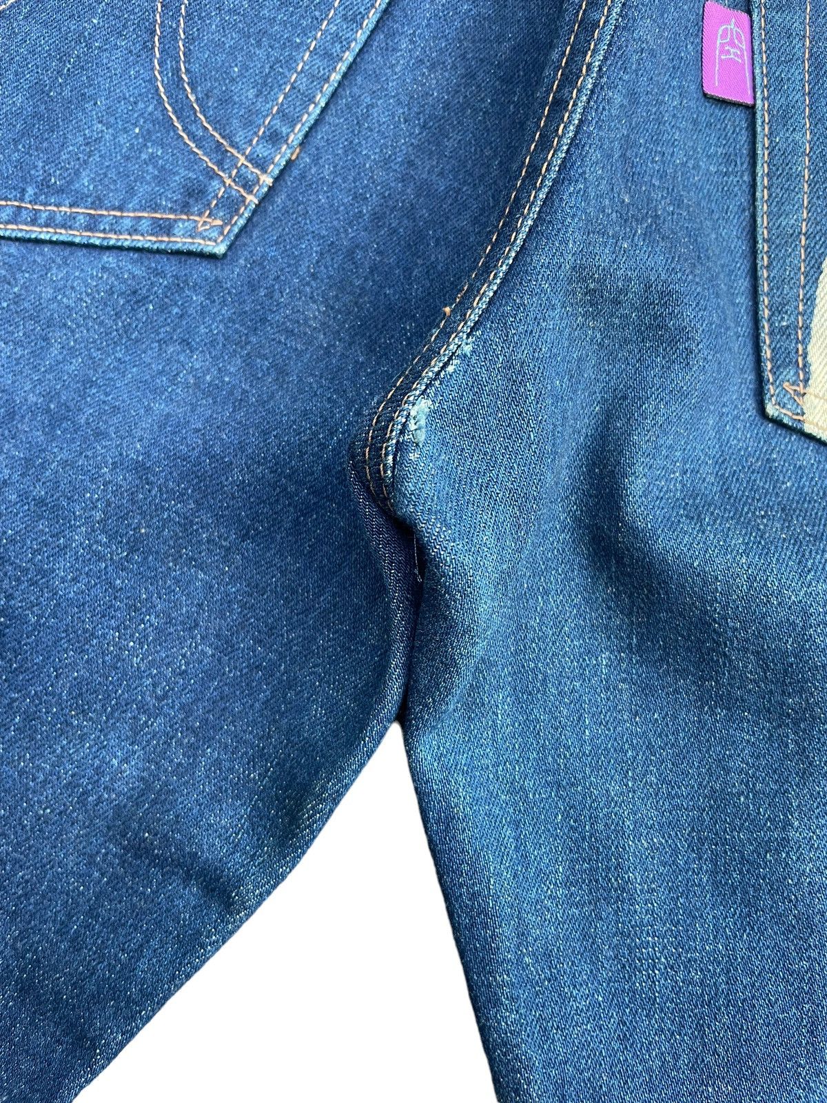 Japanese Brand Ku Usa Flare Denim Size 32" / US 10 / IT 46 - 8 Thumbnail