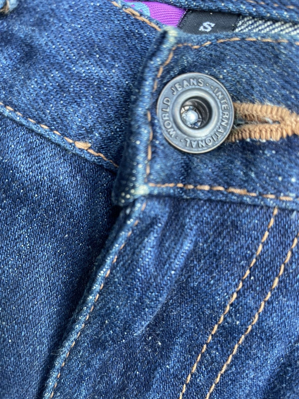 Japanese Brand Ku Usa Flare Denim Size 32" / US 10 / IT 46 - 18 Thumbnail