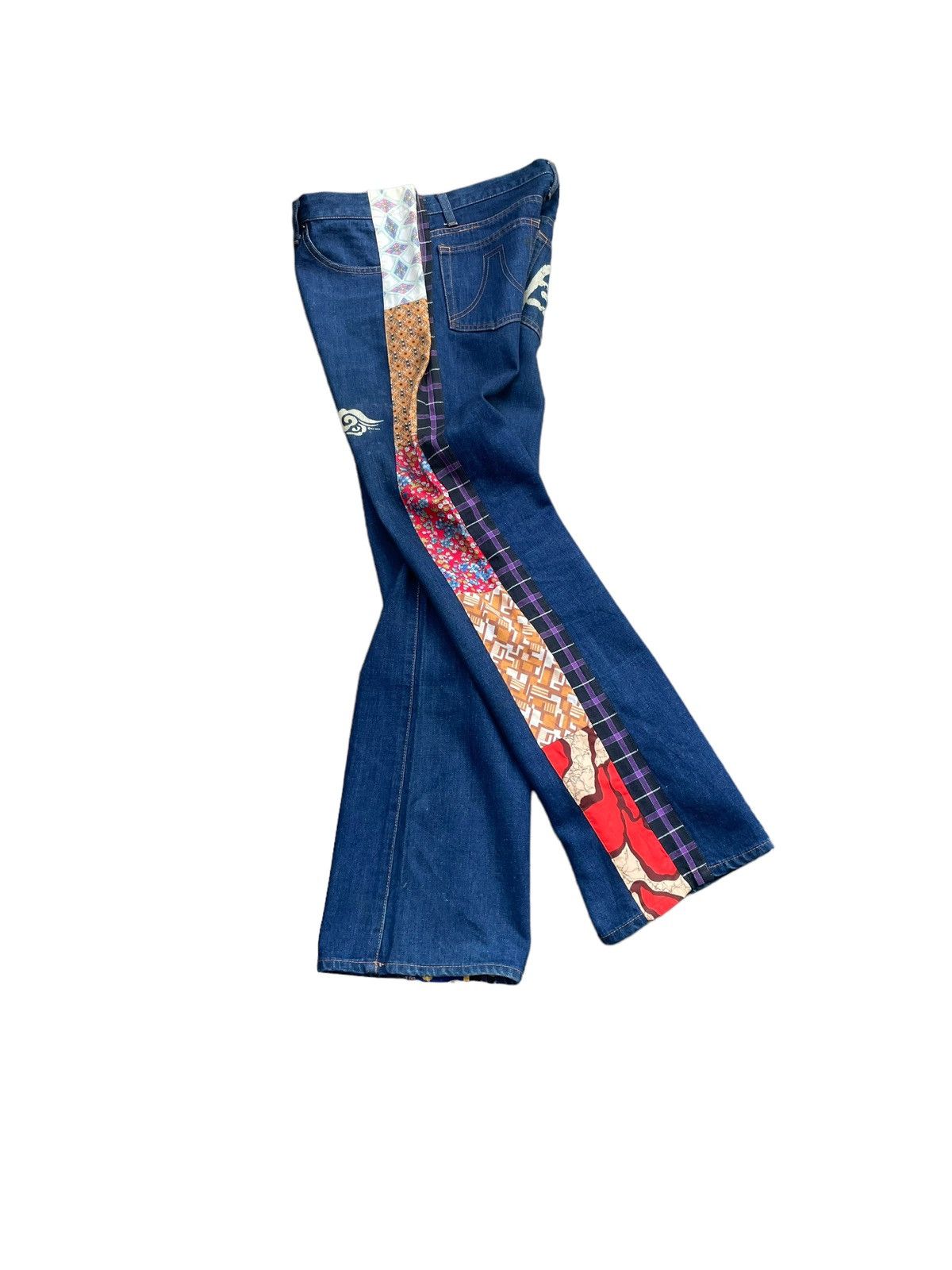 Japanese Brand Ku Usa Flare Denim Size 32" / US 10 / IT 46 - 9 Thumbnail