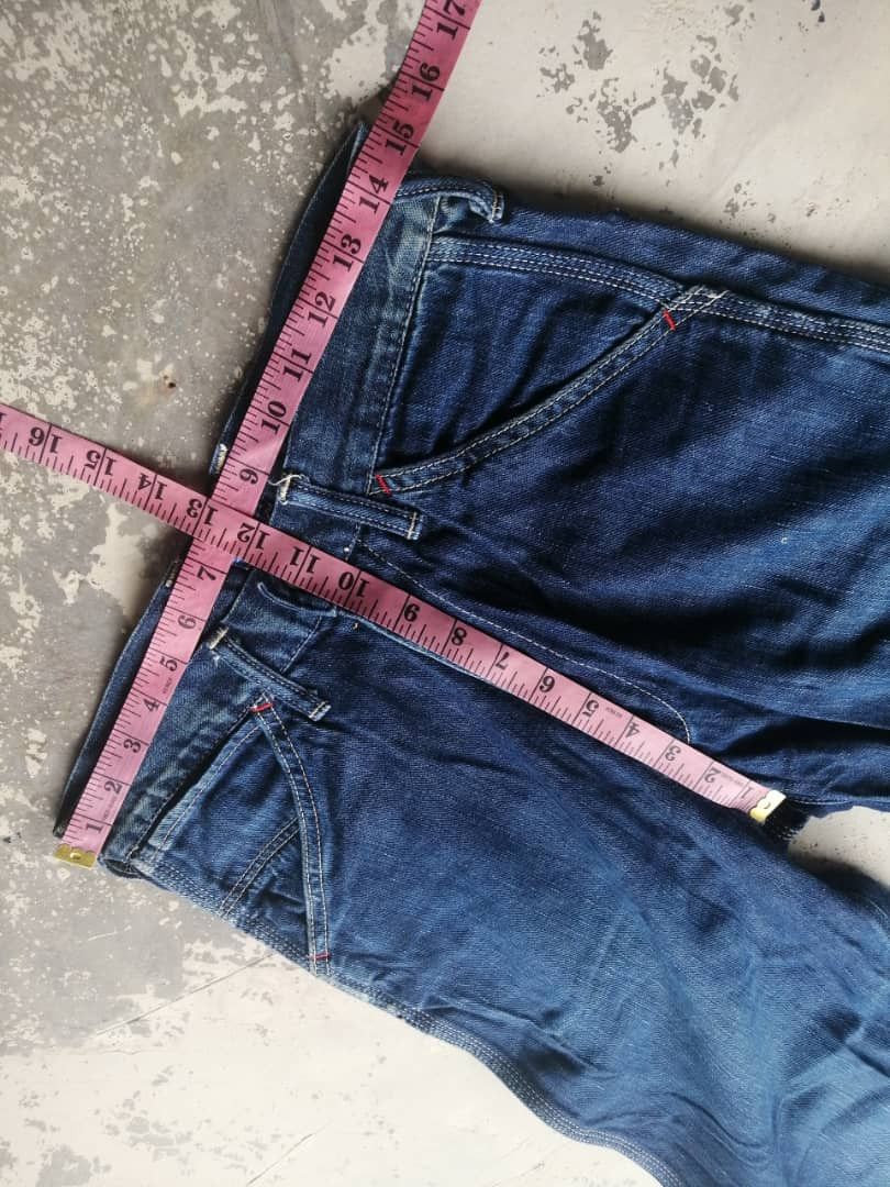 45rpm × Indigo × Japanese Brand Vintage Indigo Blue Cafe 45rpm Baggy Pants Size US 30 / EU 46 - 14 Thumbnail
