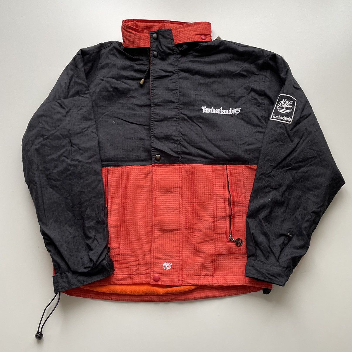 Timberland Vintage 90s Timberland weather gear zip up jacket