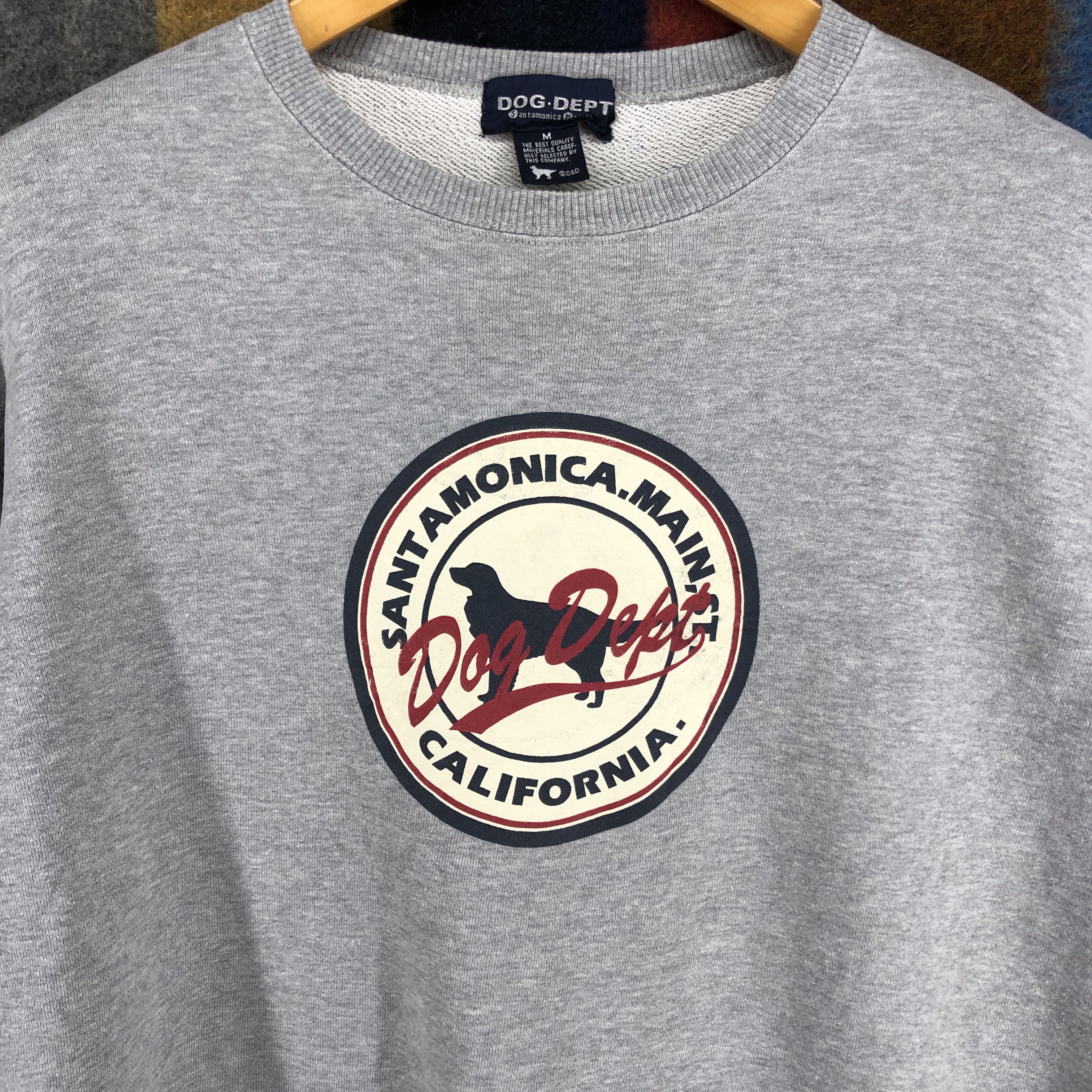 Japanese Brand DOG DEPT SANTA MONICA CALIFORNIA Sweatshirt #2758-100 Size US M / EU 48-50 / 2 - 2 Thumbnail