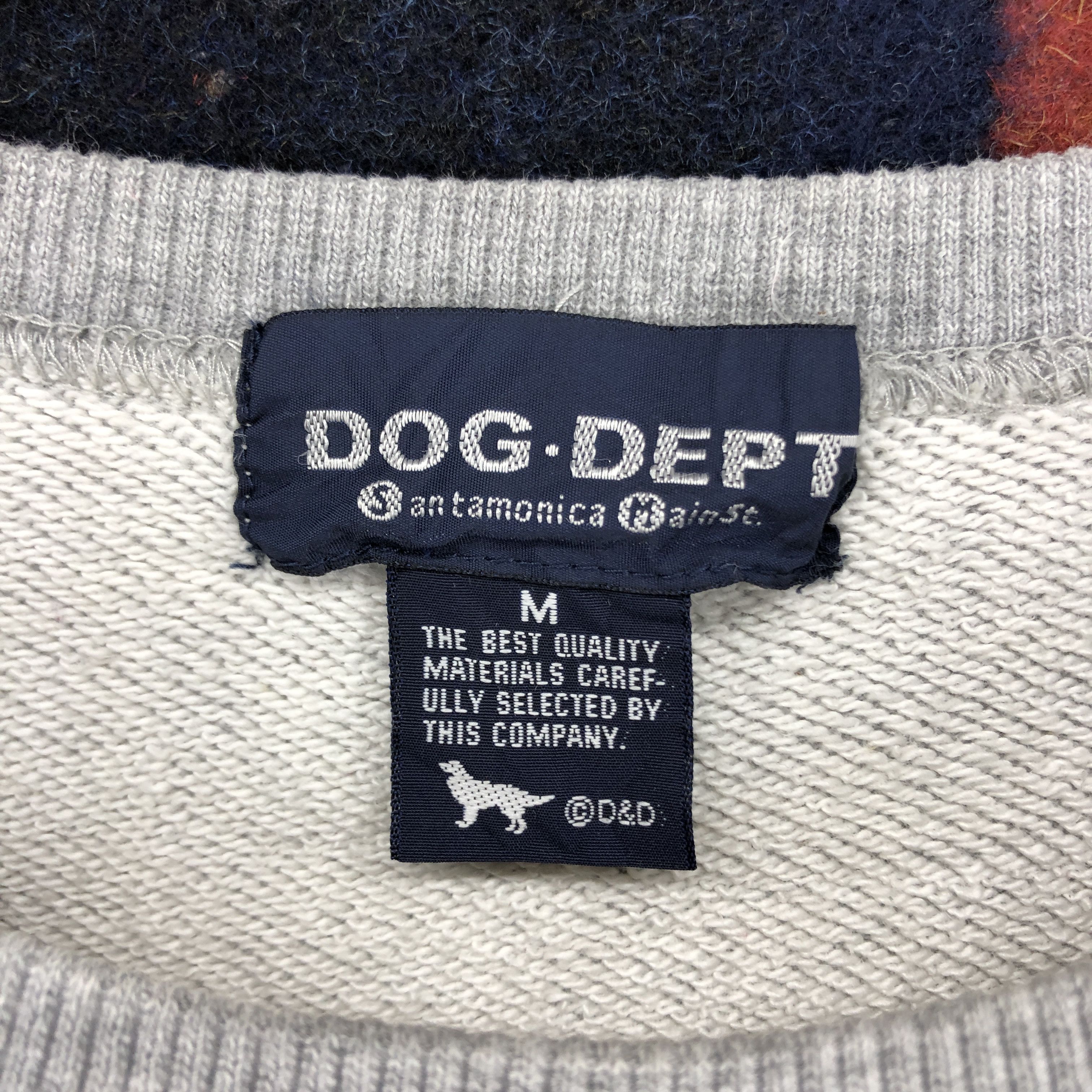 Japanese Brand DOG DEPT SANTA MONICA CALIFORNIA Sweatshirt #2758-100 Size US M / EU 48-50 / 2 - 6 Thumbnail