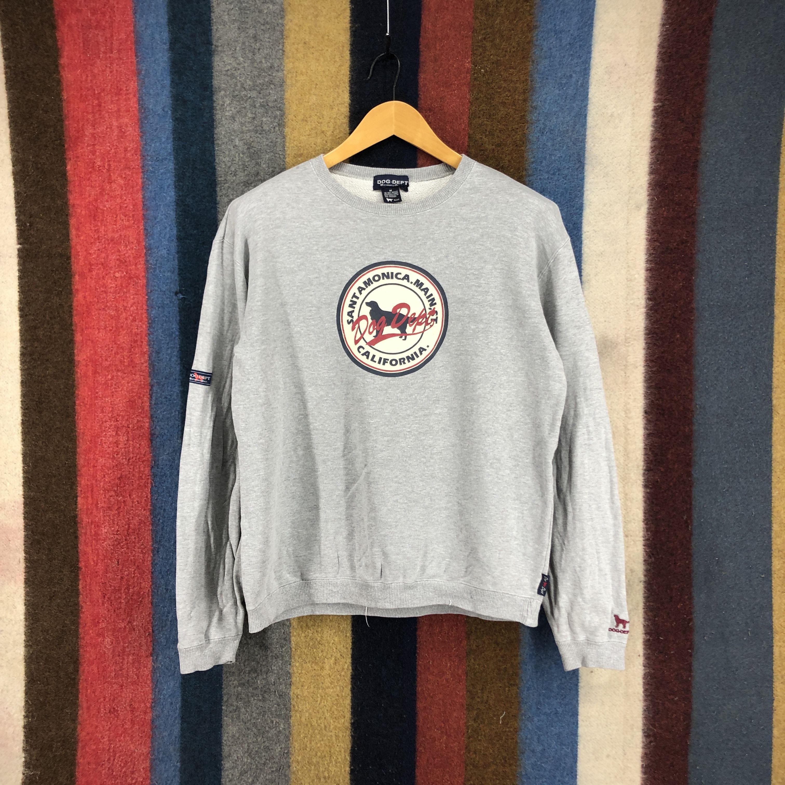 Japanese Brand DOG DEPT SANTA MONICA CALIFORNIA Sweatshirt #2758-100 Size US M / EU 48-50 / 2 - 1 Thumbnail