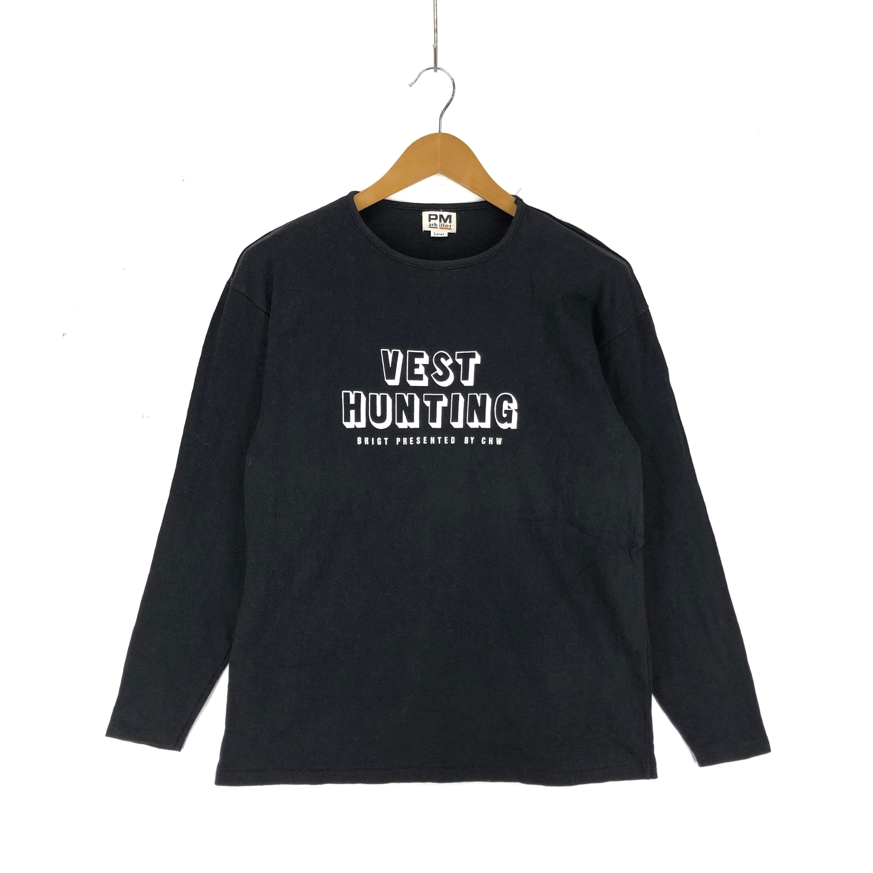 Other Vest Hunting by PARK MILLER Crew Neck Sweatshirt #2144-73 Size US S / EU 44-46 / 1 - 1 Thumbnail