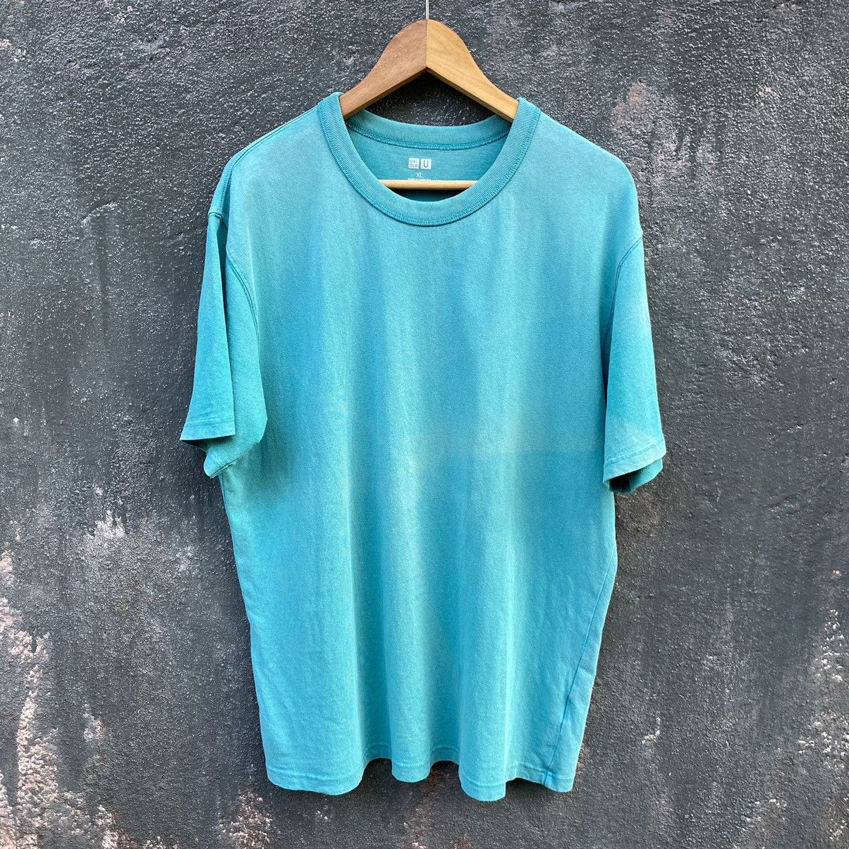 Thrashed Faded Lemaire x Uniqlo ERD GRUNGE PLAIN TEE