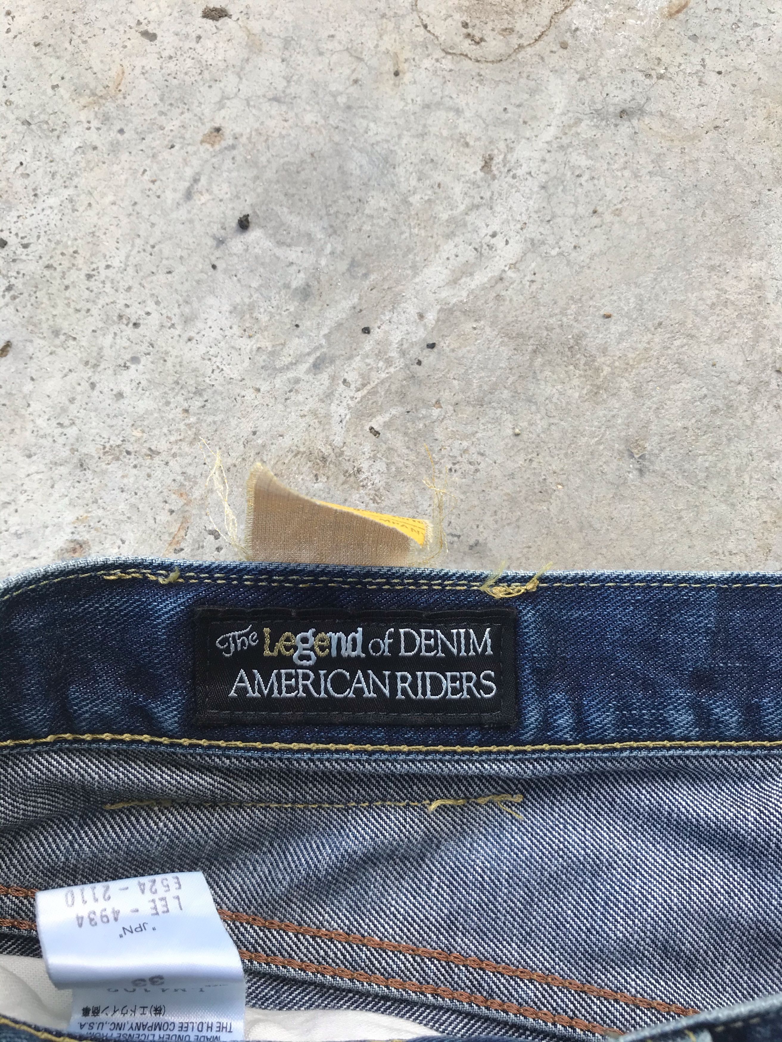 Lee Lee blue denim jeans 32x31 Size US 32 / EU 48 - 3 Thumbnail