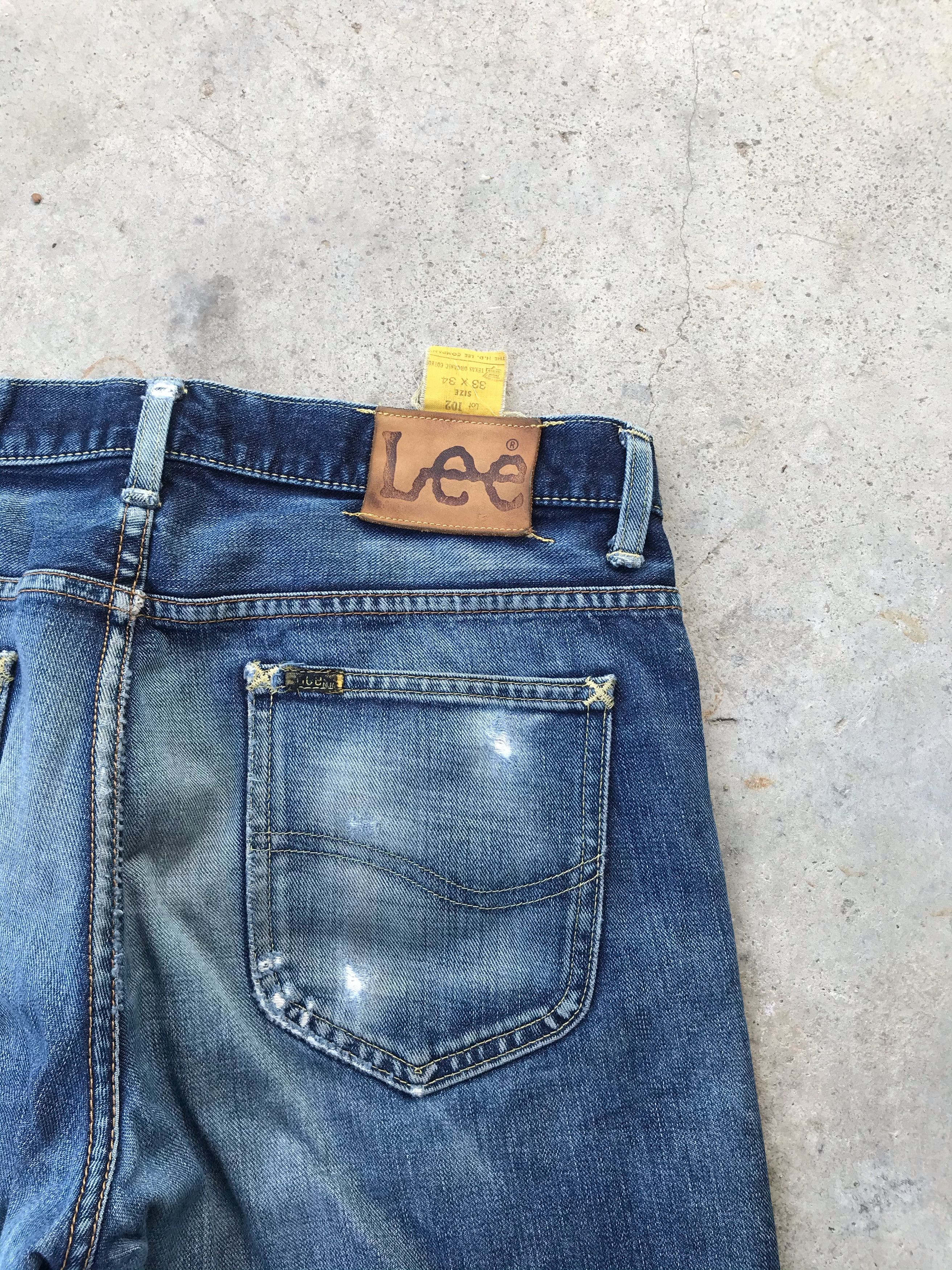 Lee Lee blue denim jeans 32x31 Size US 32 / EU 48 - 5 Thumbnail