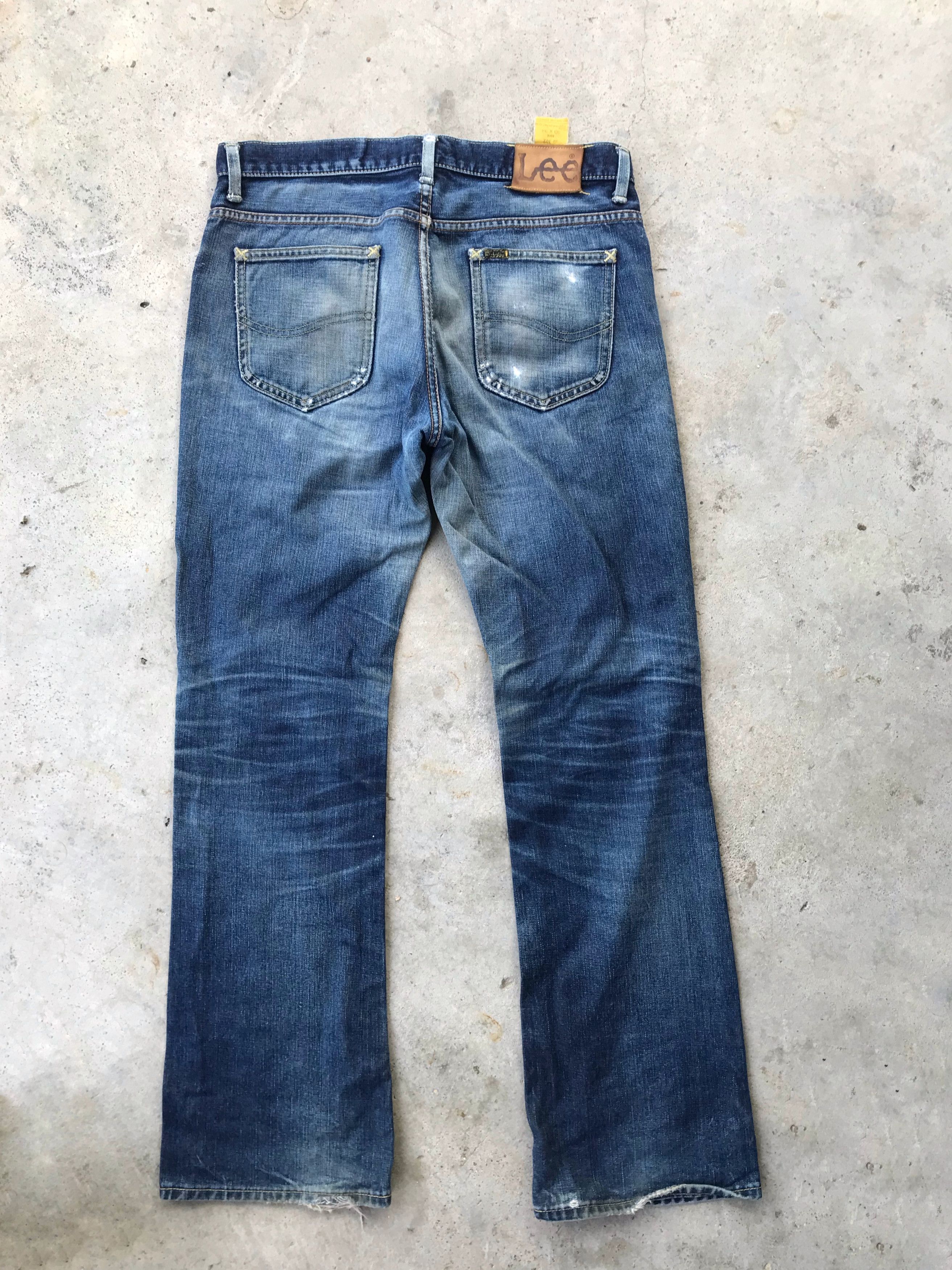 Lee Lee blue denim jeans 32x31 Size US 32 / EU 48 - 6 Thumbnail
