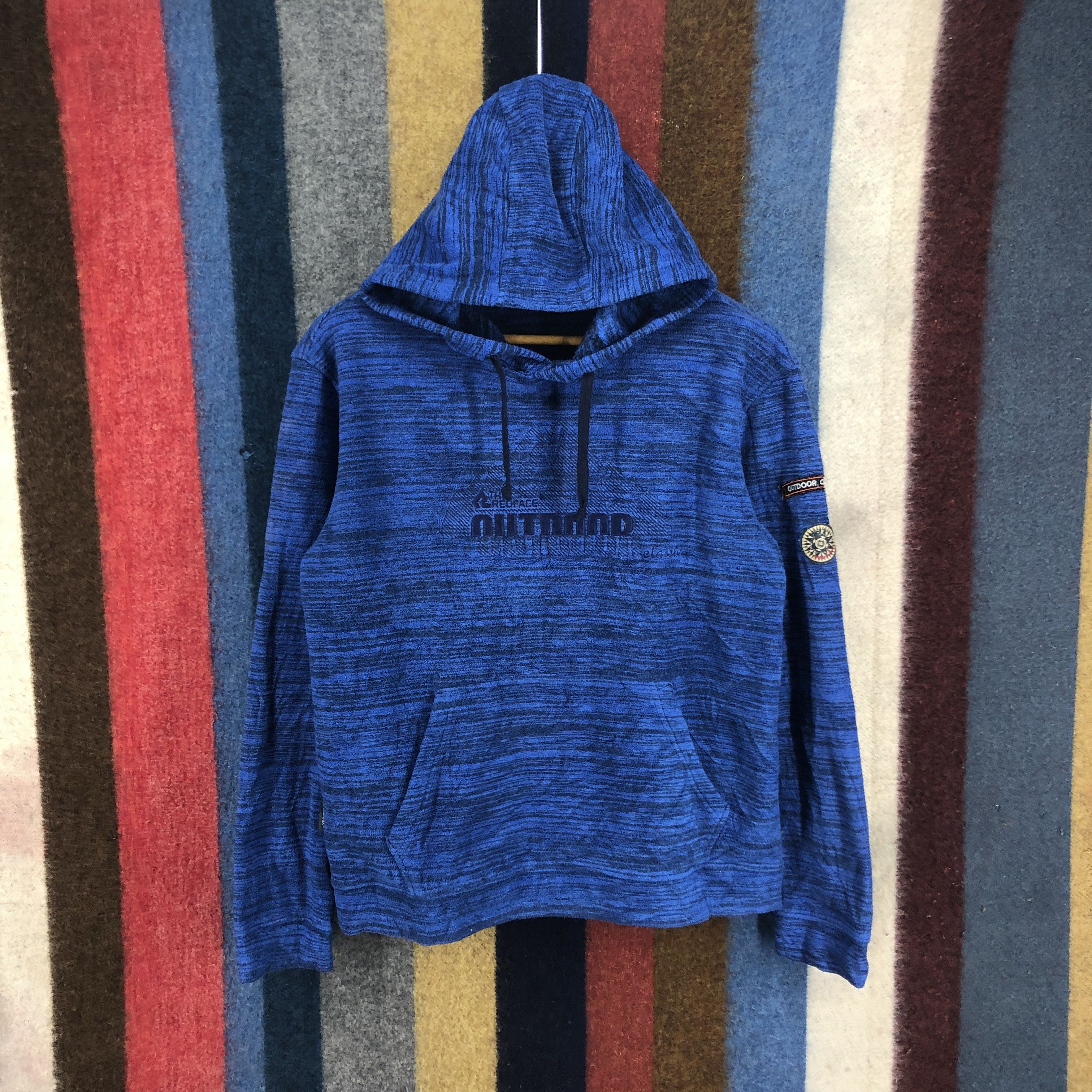 Japanese Brand THE RED FACE Outdoor Trekking Hoodie Fleece #0490/U Size US M / EU 48-50 / 2 - 1 Thumbnail