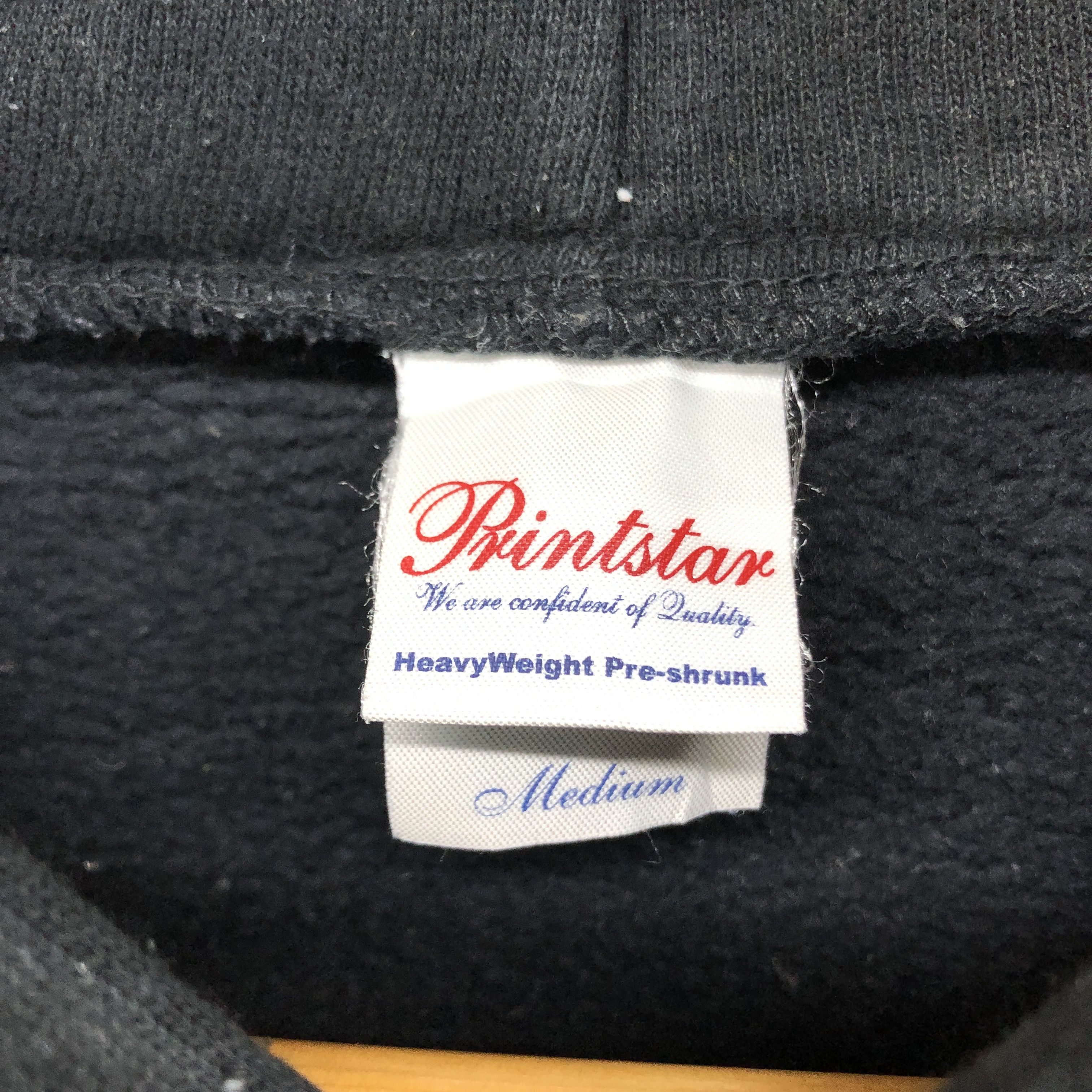 Japanese Brand SANTA AND KANGAROO by PRINTSTAR Hoodie Pullover #2687-96 Size US M / EU 48-50 / 2 - 4 Thumbnail
