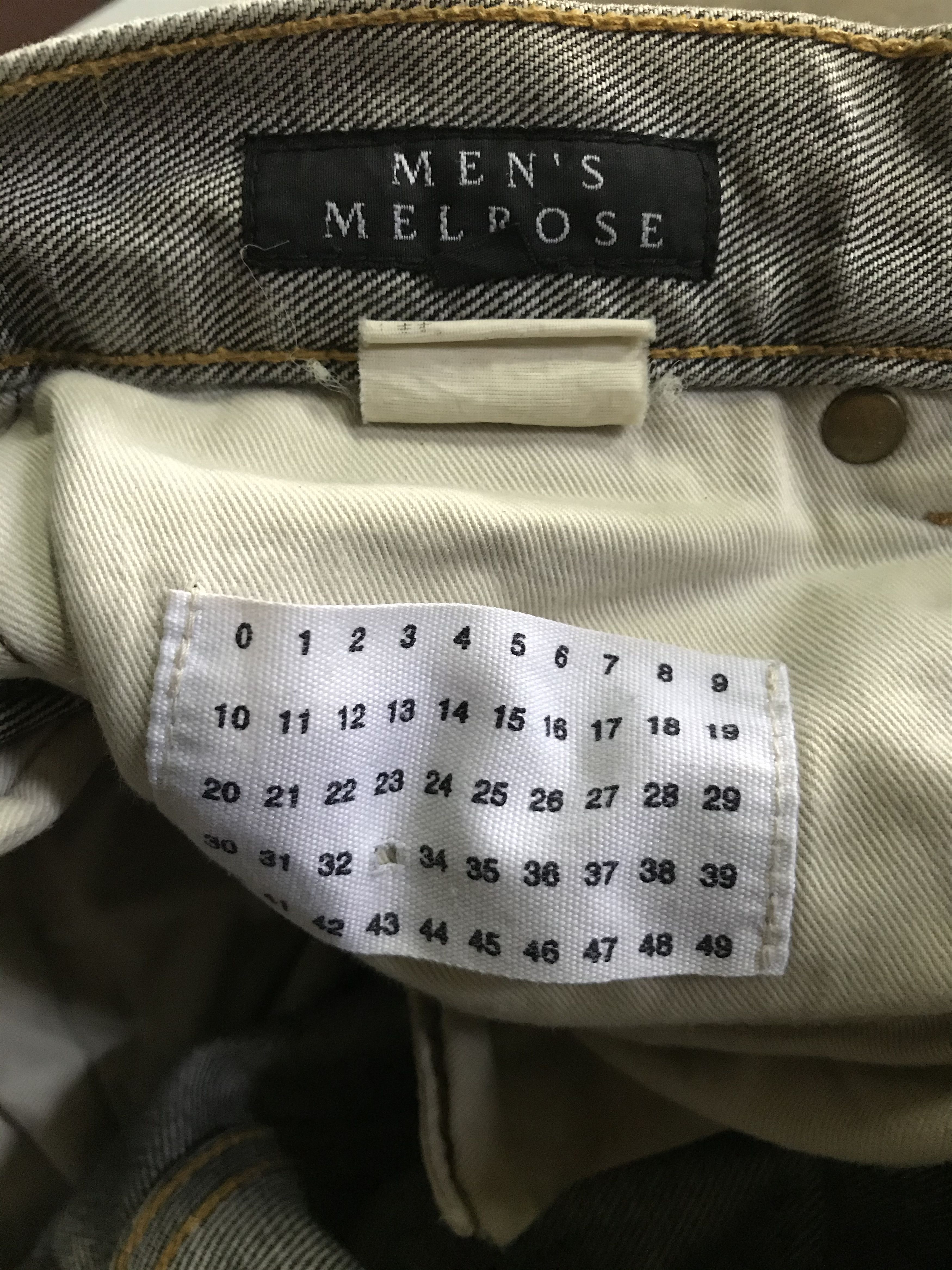 Japanese Brand Men Melrose light wash denim jeans 32x28 Size US 32 / EU 48 - 5 Thumbnail